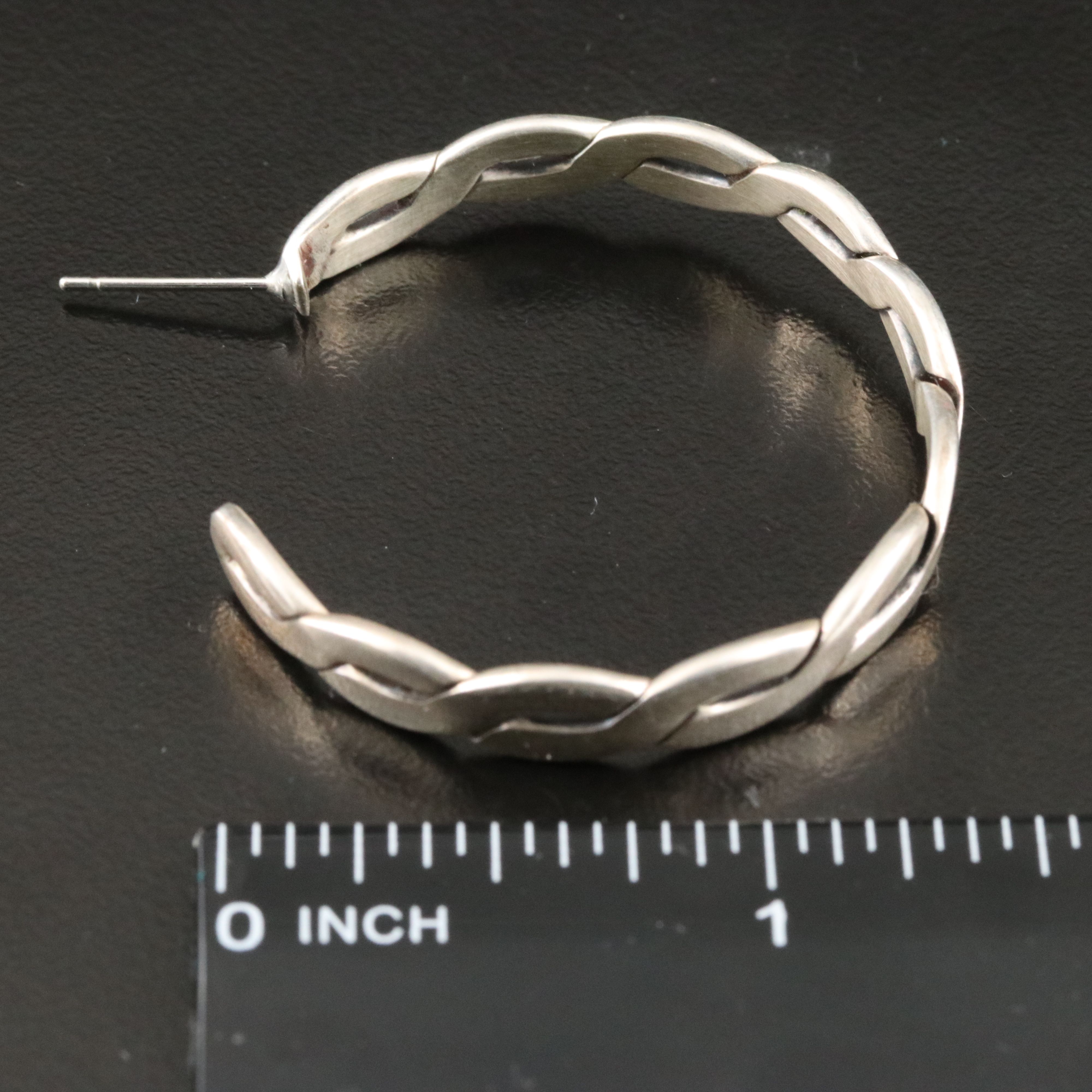 Southwestern Sterling Earrings Including Nephrite, Shell and Mother-of-Pearl