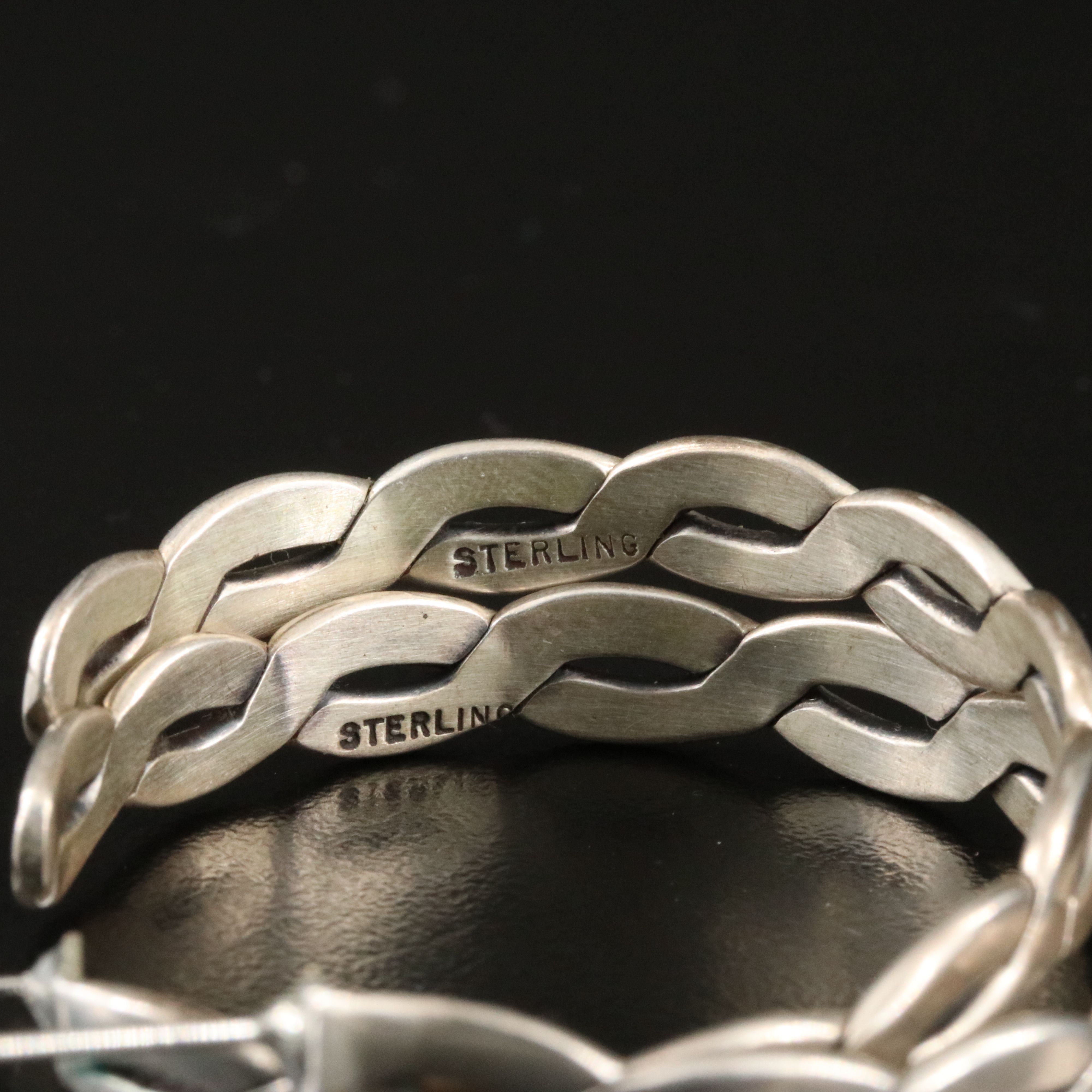 Southwestern Sterling Earrings Including Nephrite, Shell and Mother-of-Pearl