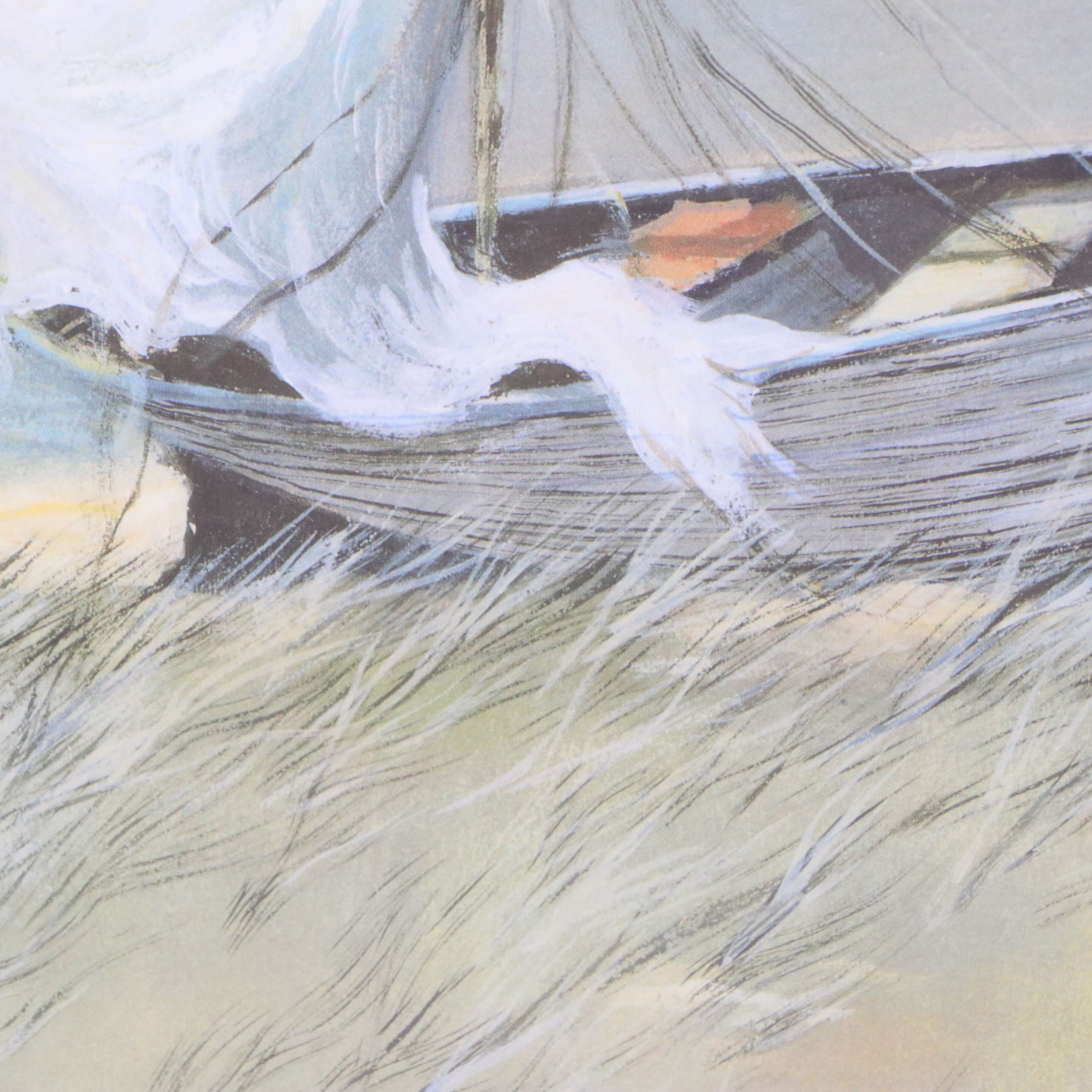 Robert Fabe Offset Lithograph "Summer's End"