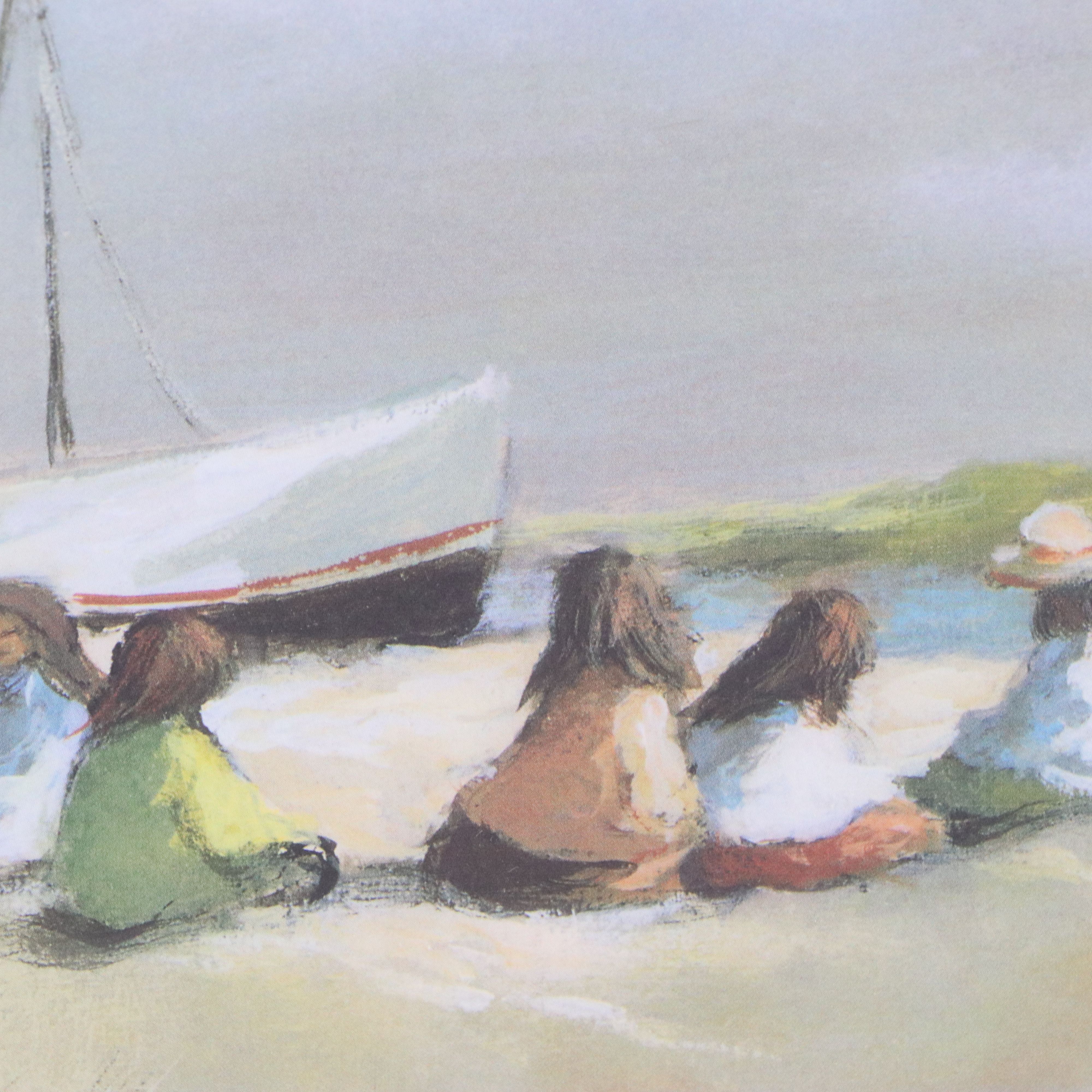 Robert Fabe Offset Lithograph "Summer's End"