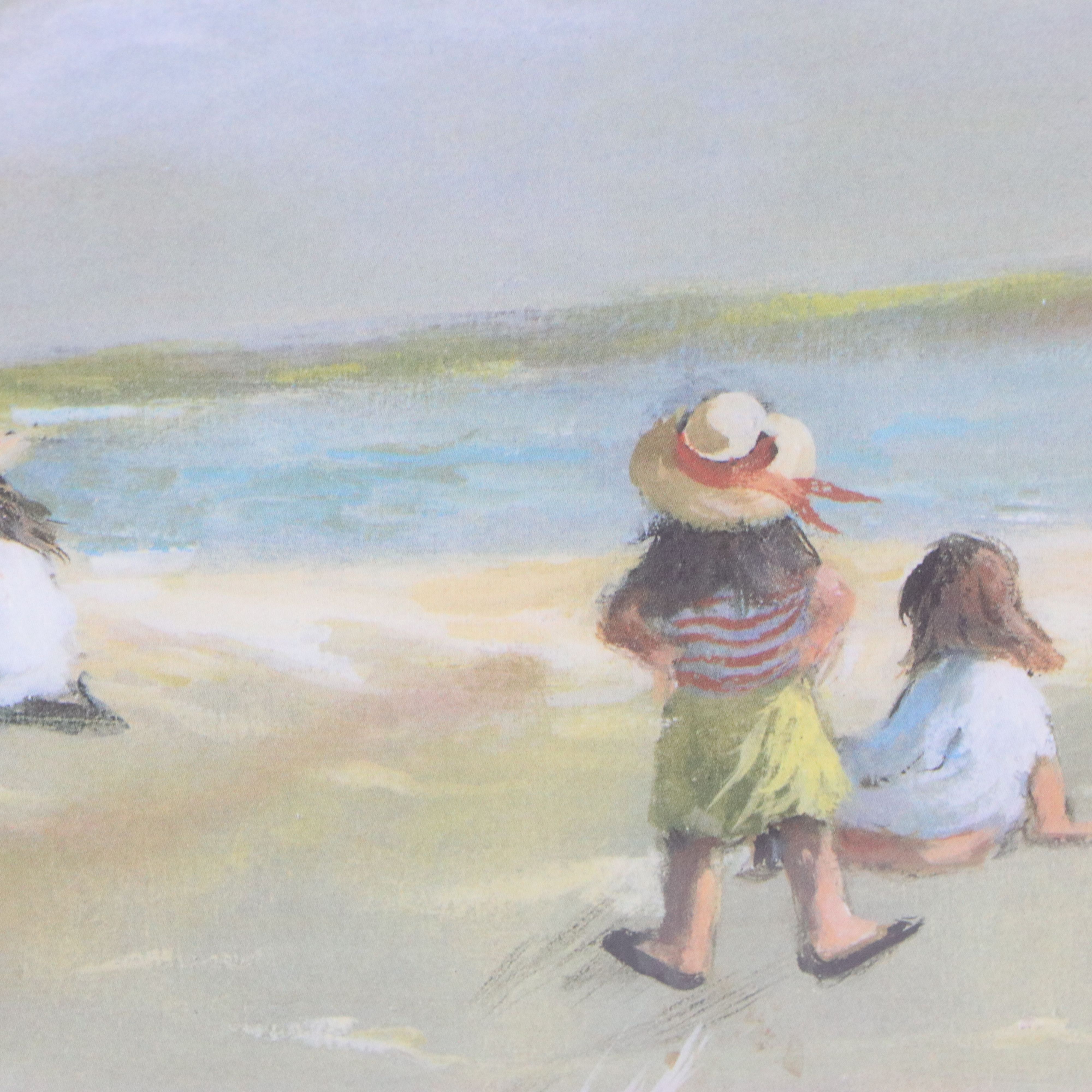 Robert Fabe Offset Lithograph "Summer's End"