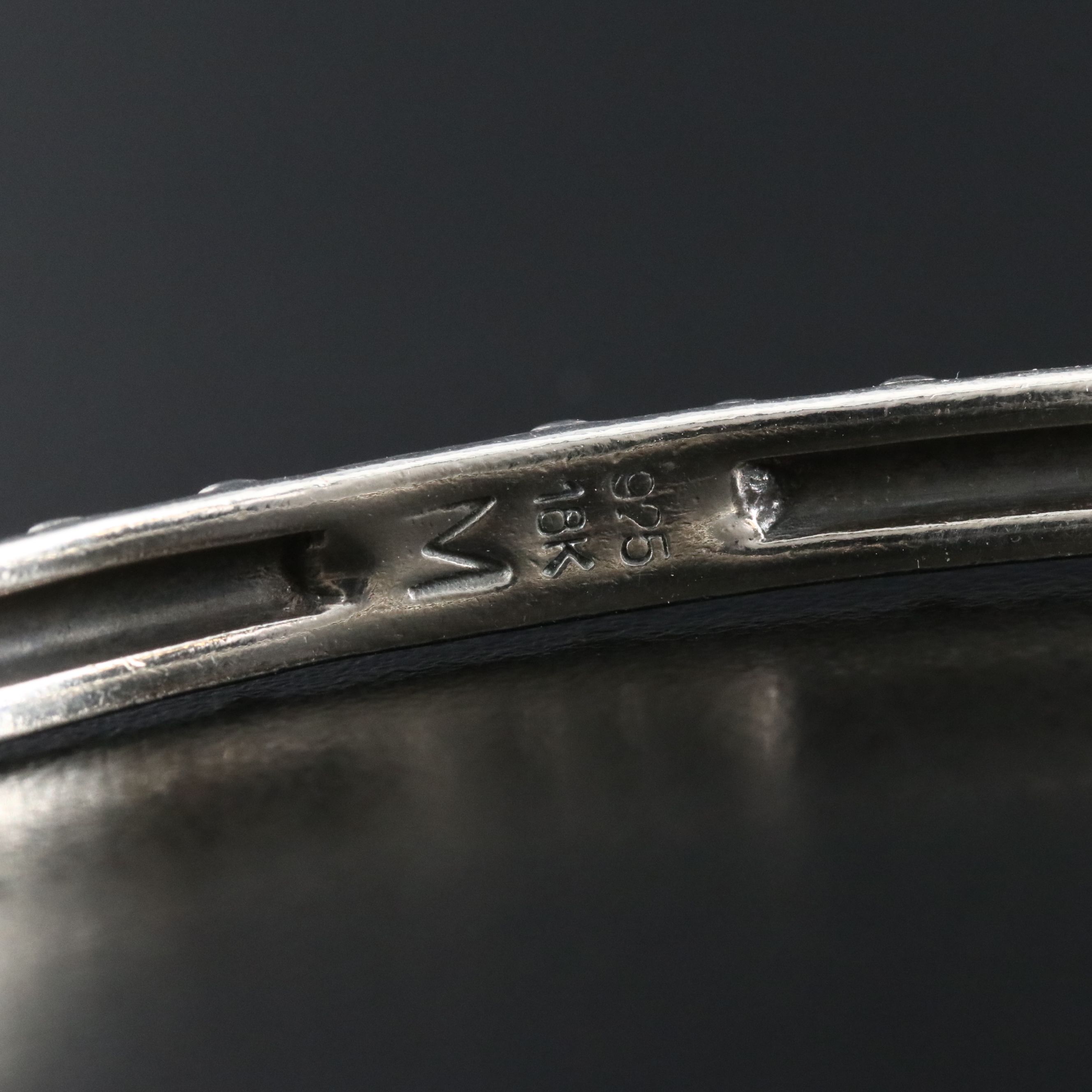 John Hardy Jaisalmer Dot Sterling Bangle Bracelet with 18K Accents