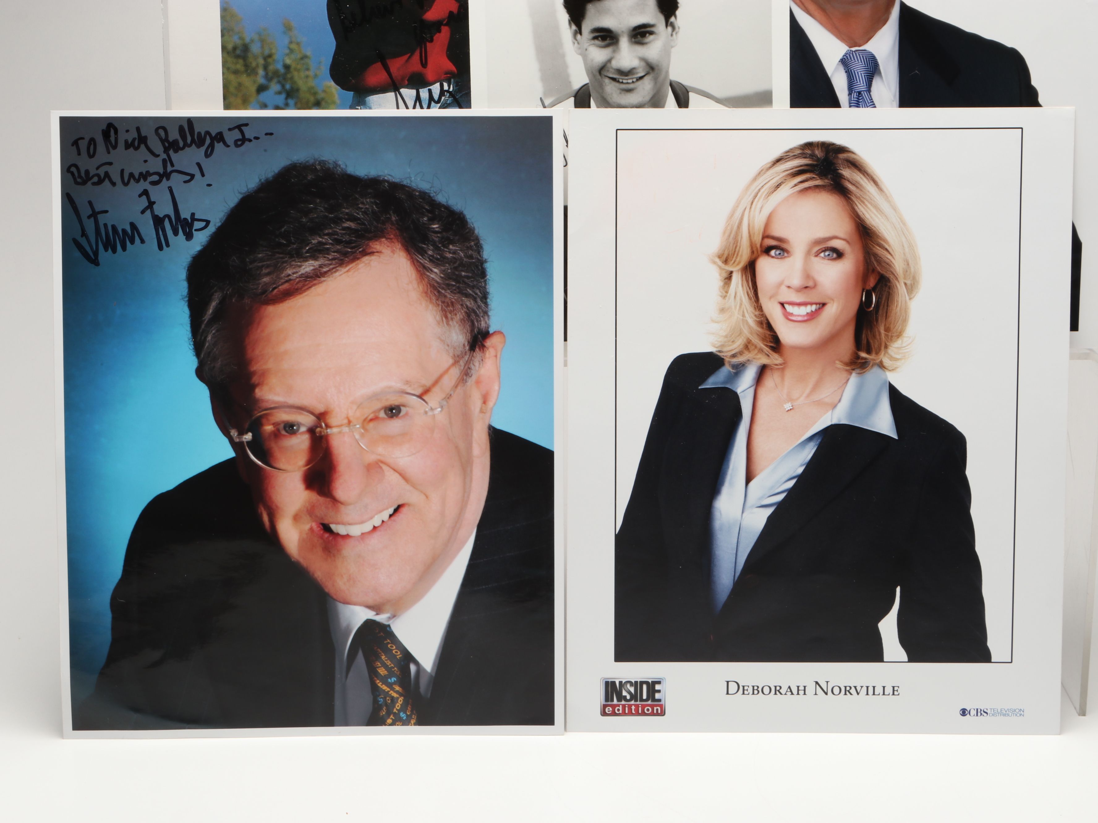 Jon Cypher, Steve Forbes, Charlie Gibson and More Signed Publicity Stills
