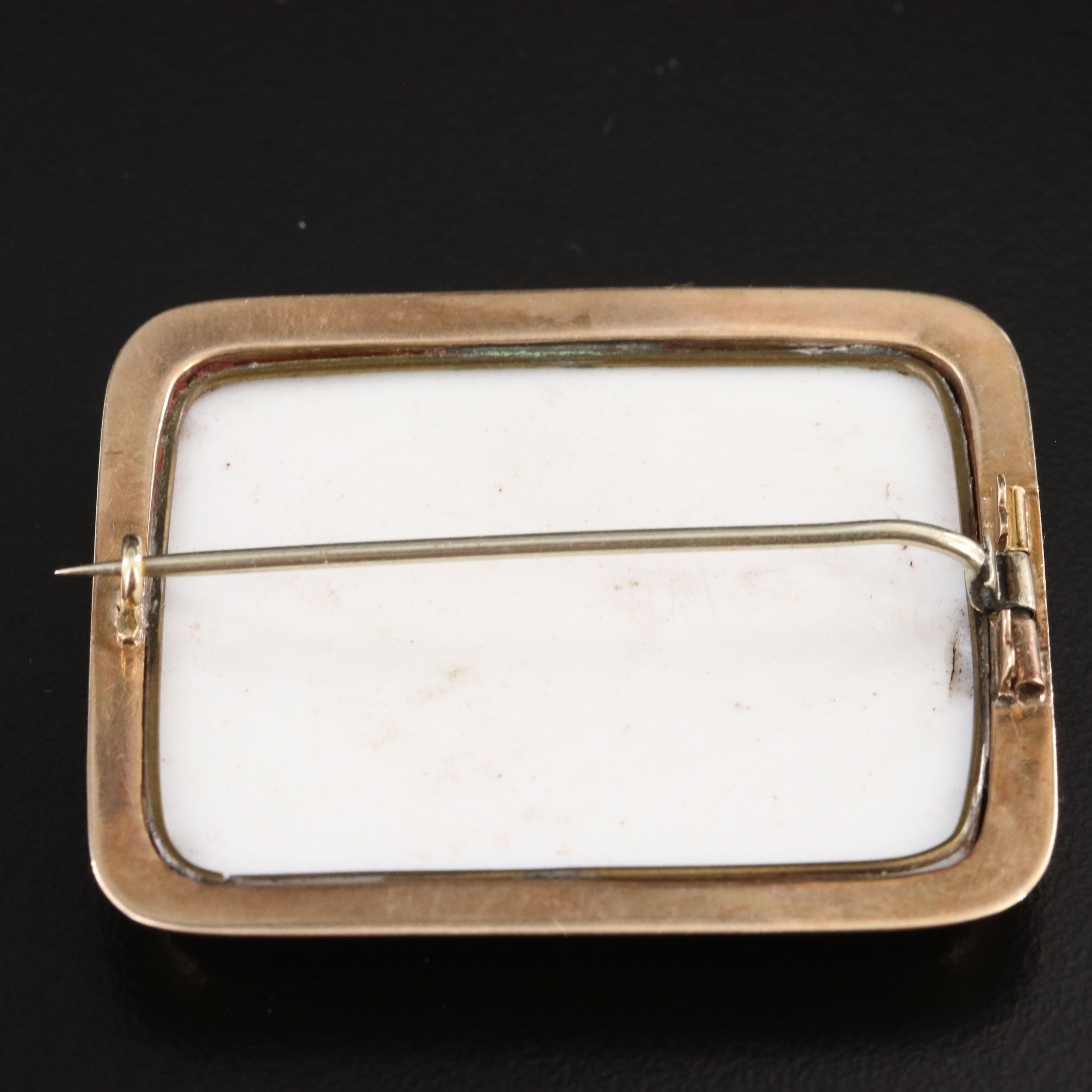 Victorian 10K Portrait Brooch