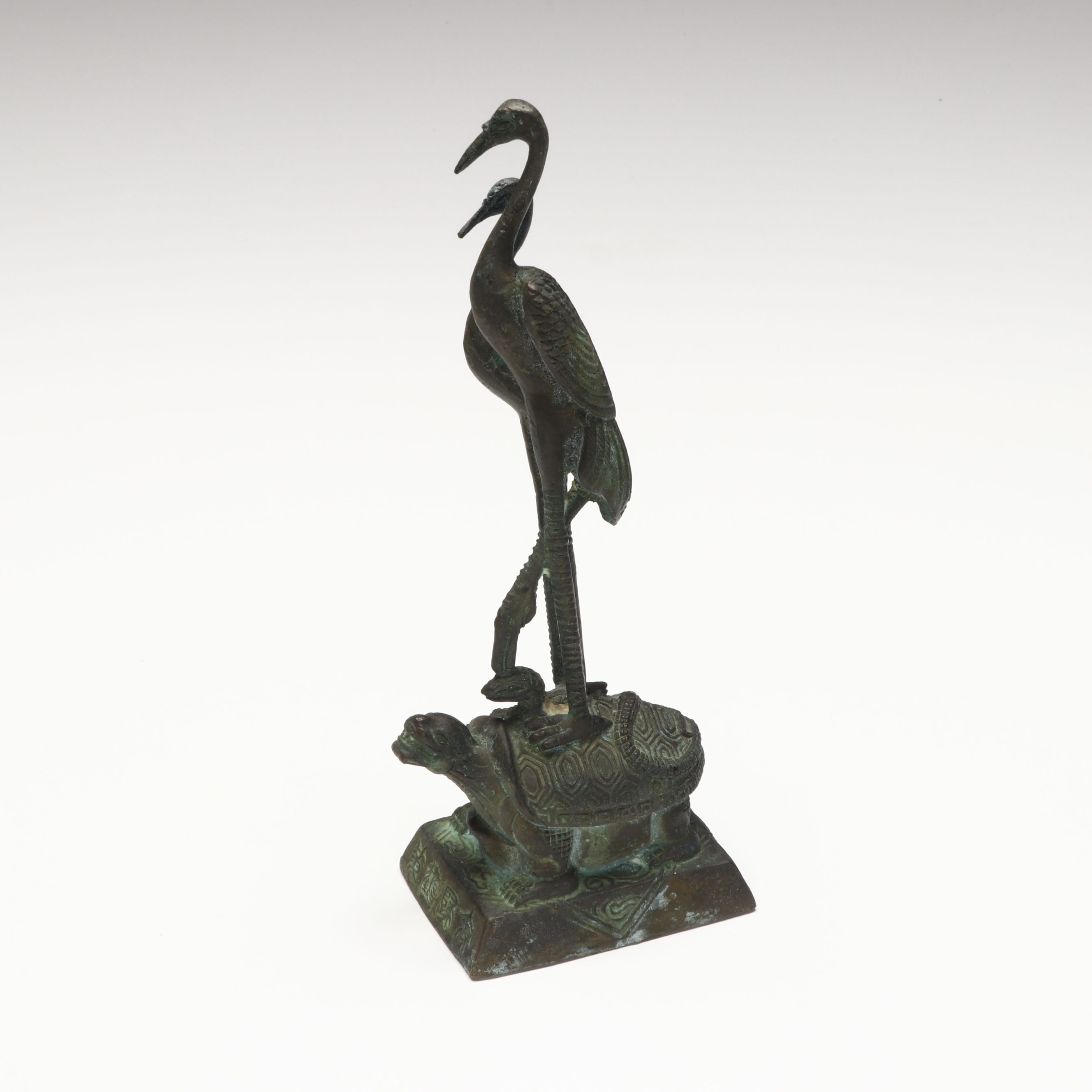 Chinese Bronze Finish Figurine