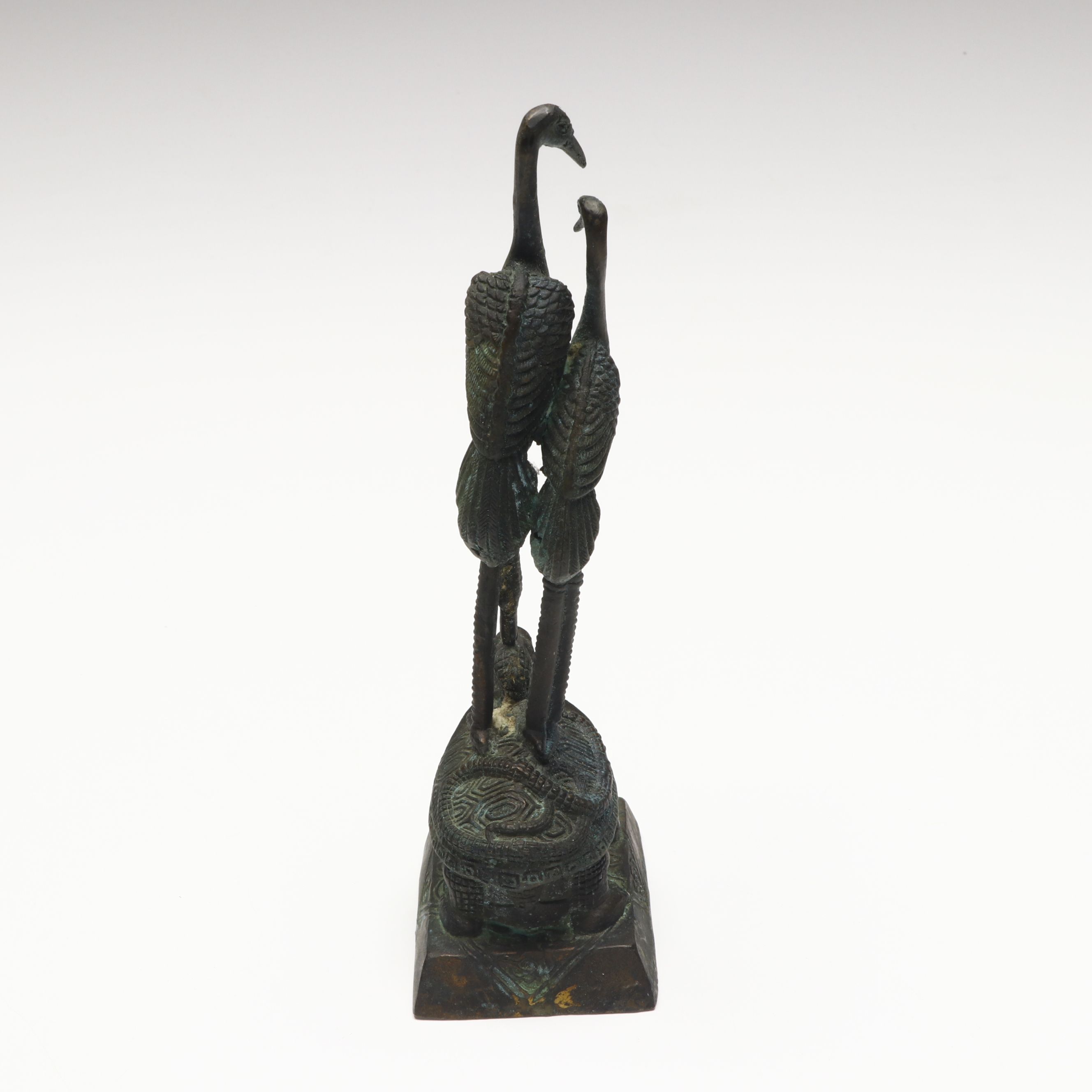 Chinese Bronze Finish Figurine