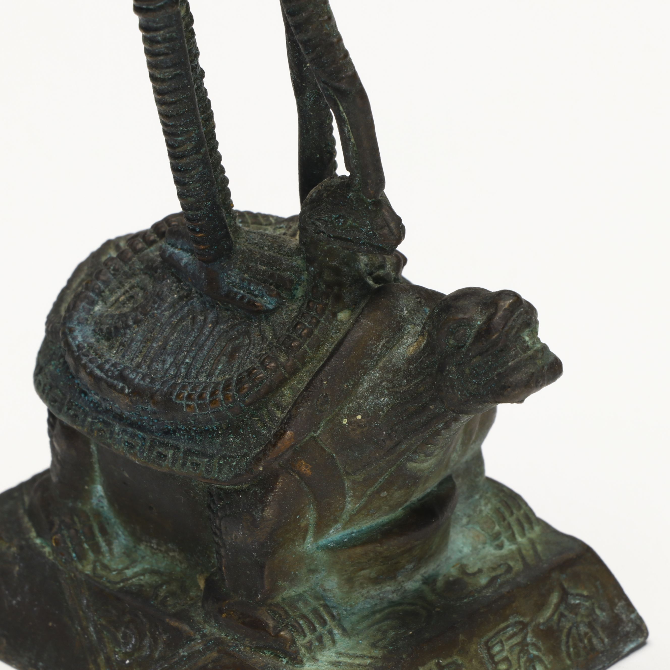 Chinese Bronze Finish Figurine