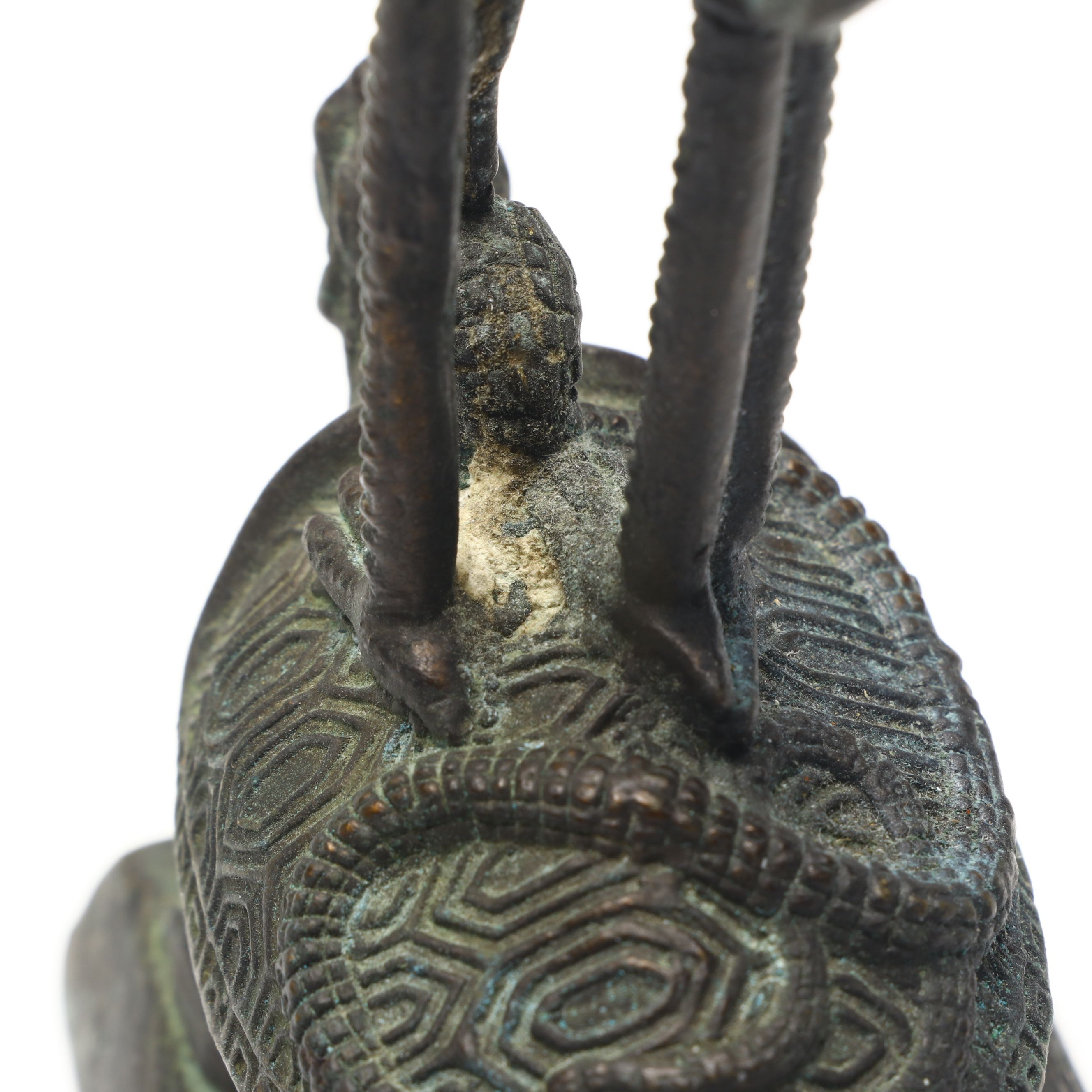 Chinese Bronze Finish Figurine