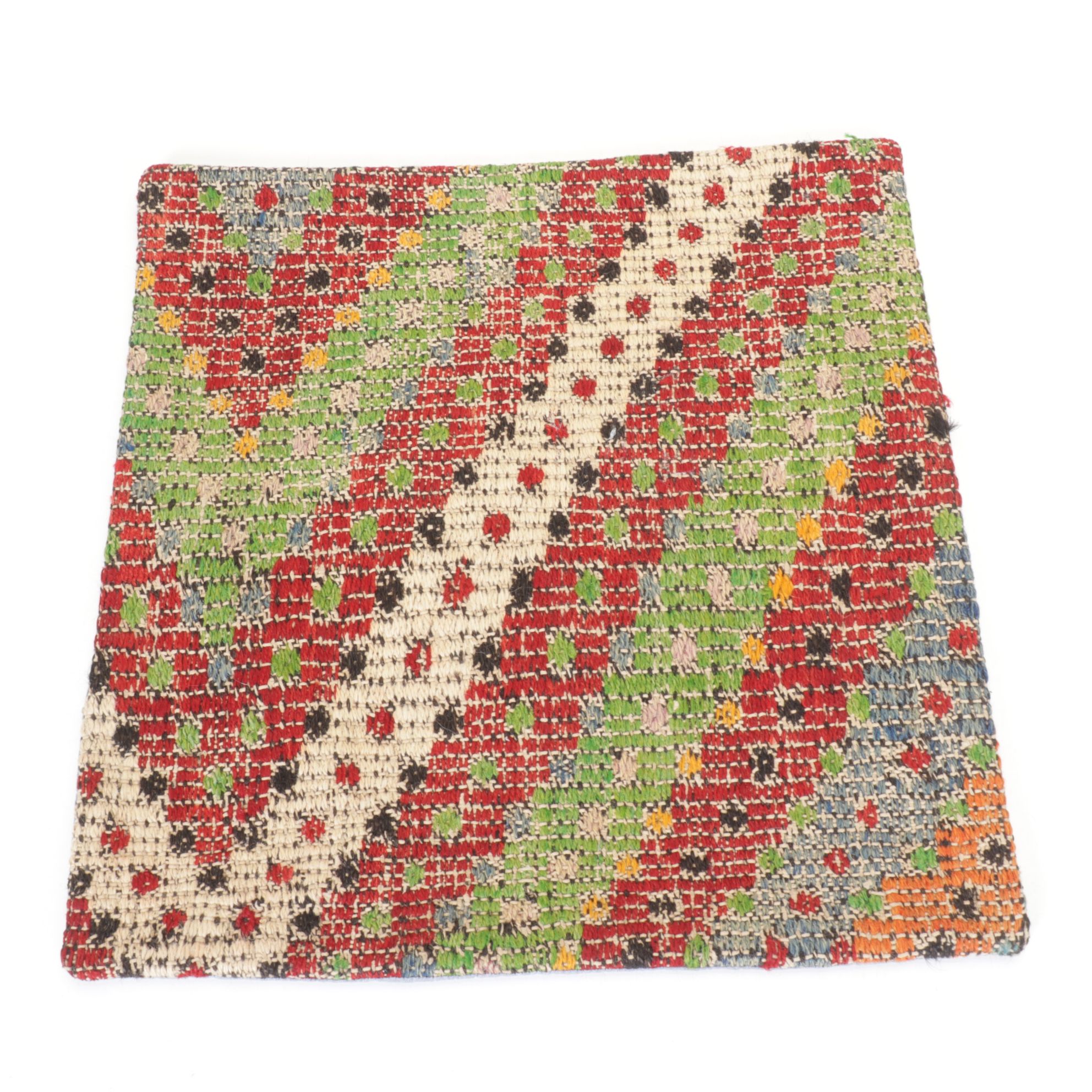 Hand-Pieced Kilim Rug Remnant Pillow Covers