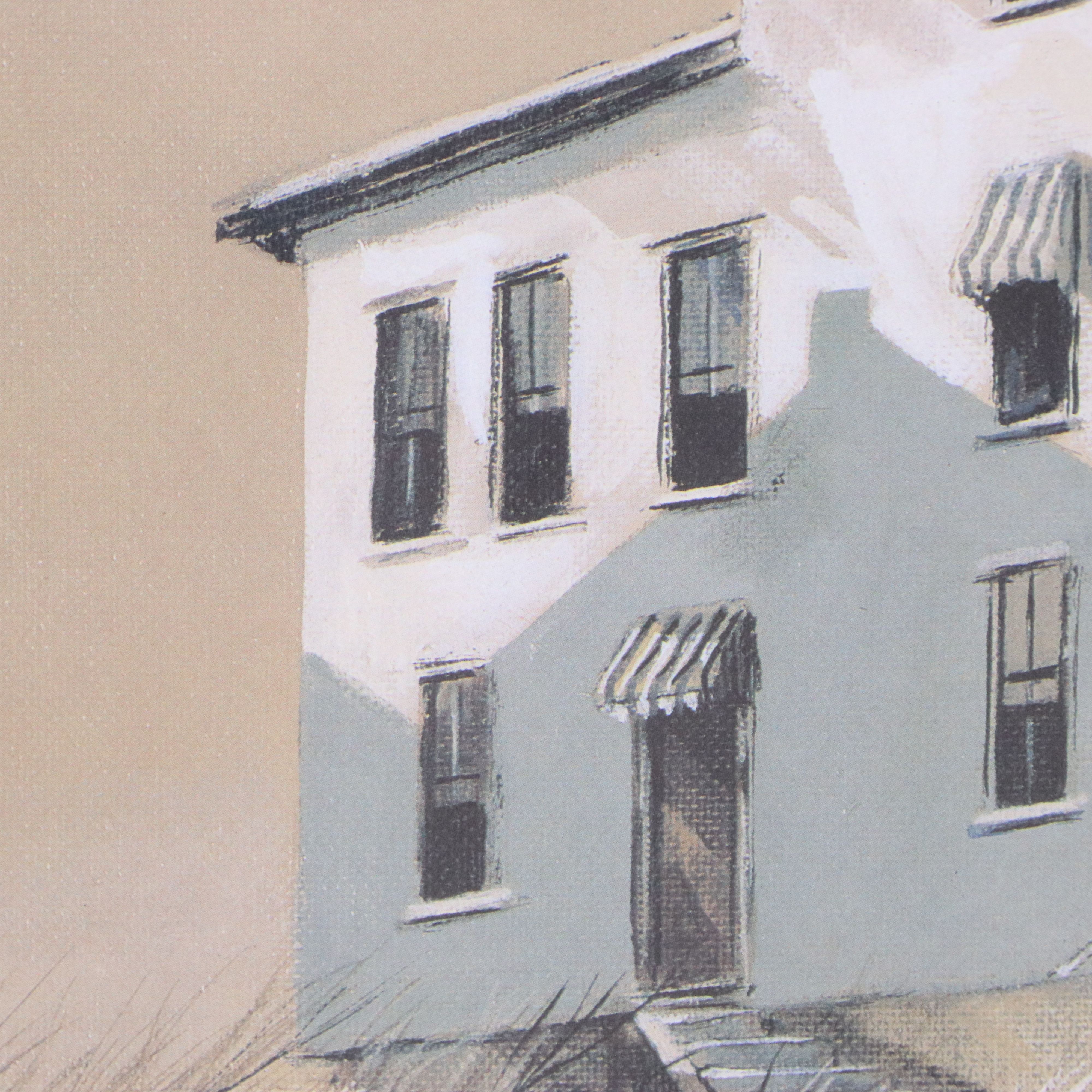 Robert Fabe Offset Lithograph "August Morning"