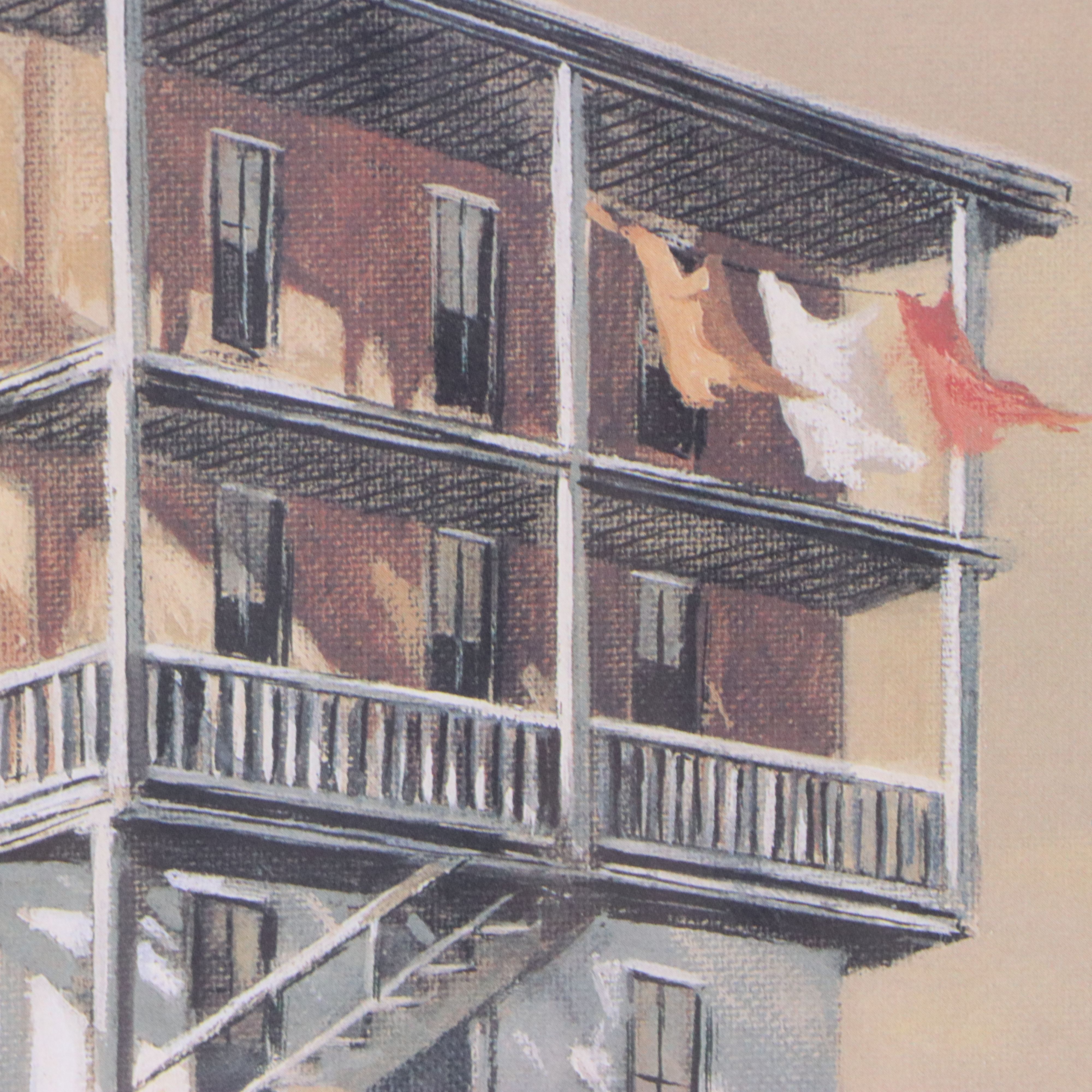 Robert Fabe Offset Lithograph "August Morning"