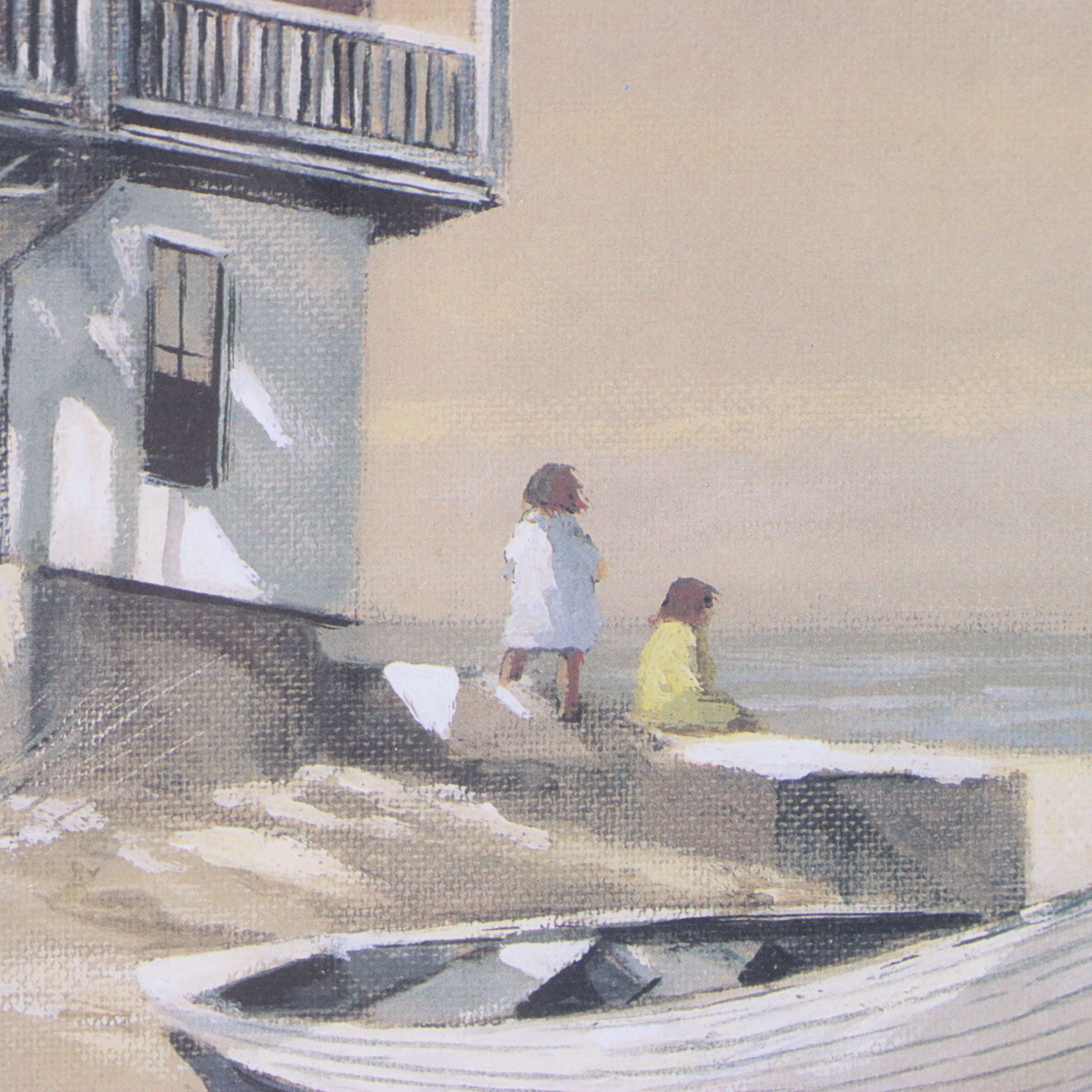 Robert Fabe Offset Lithograph "August Morning"