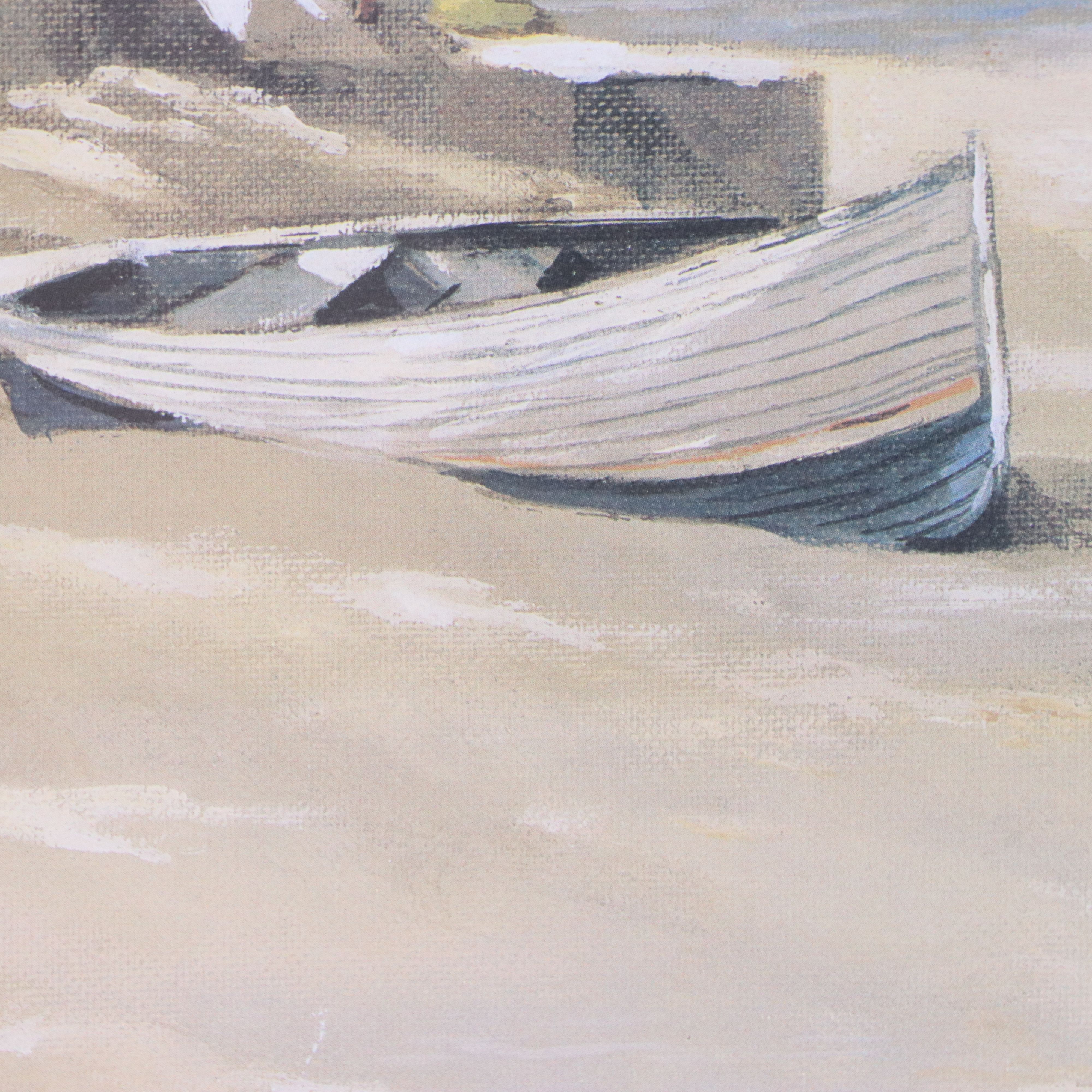 Robert Fabe Offset Lithograph "August Morning"