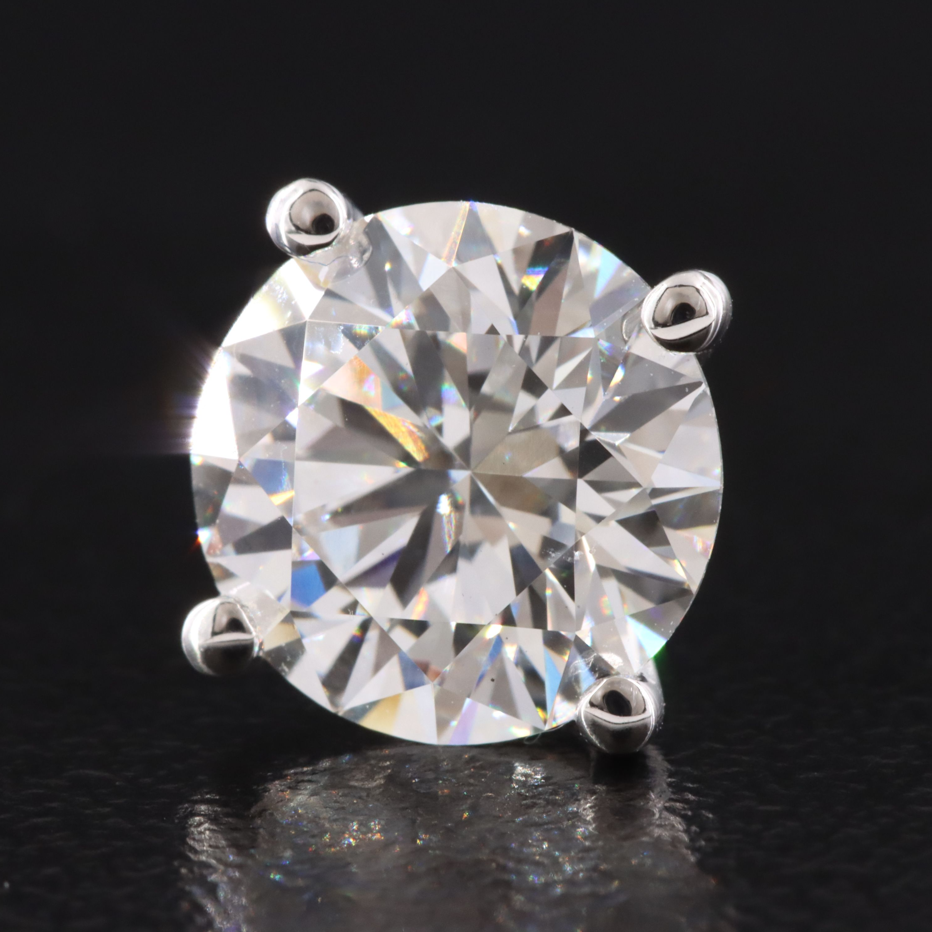 14K 5.10 CTW Lab Grown Diamond Stud Earrings