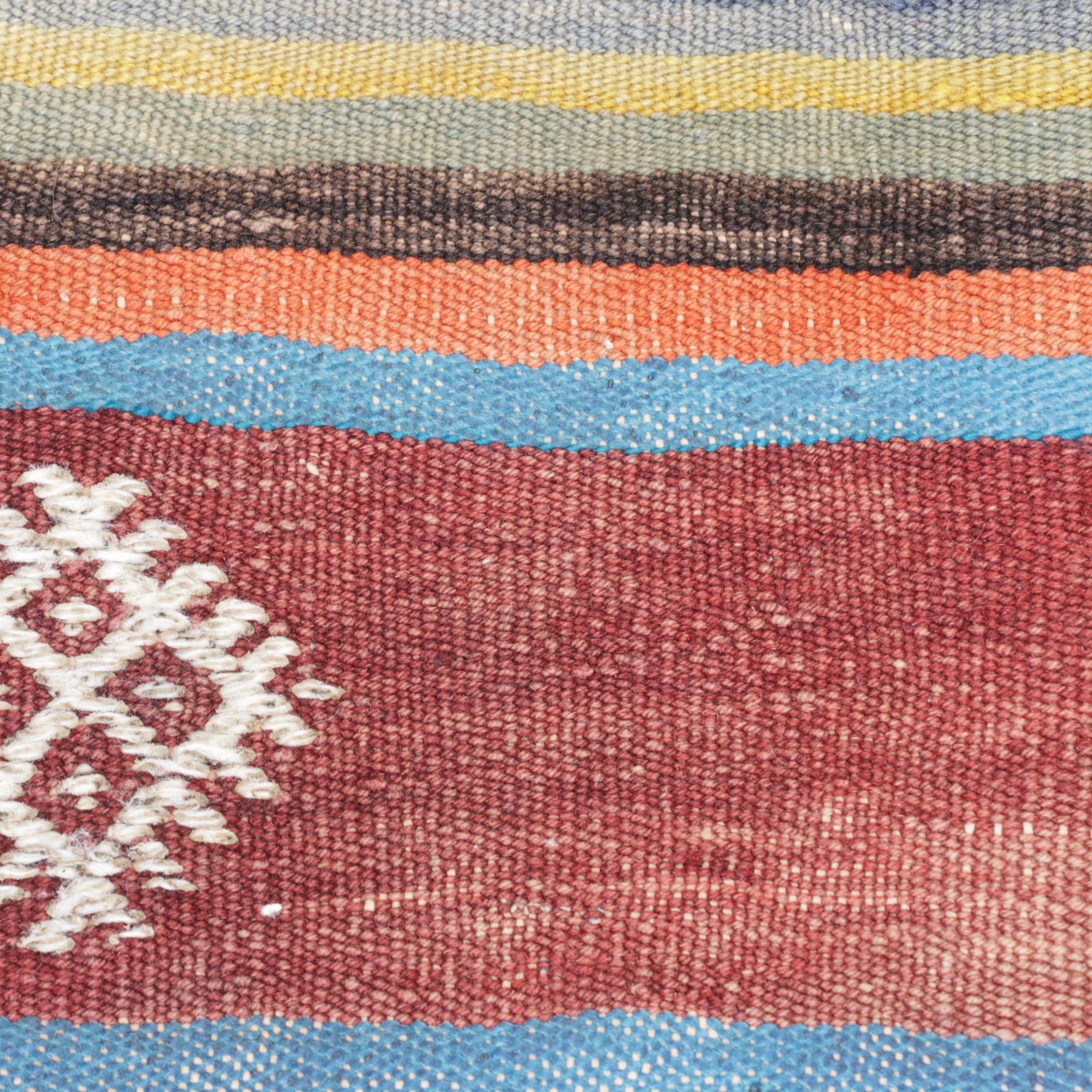 Hand-Pieced Kilim Rug Remnant Pillow Covers