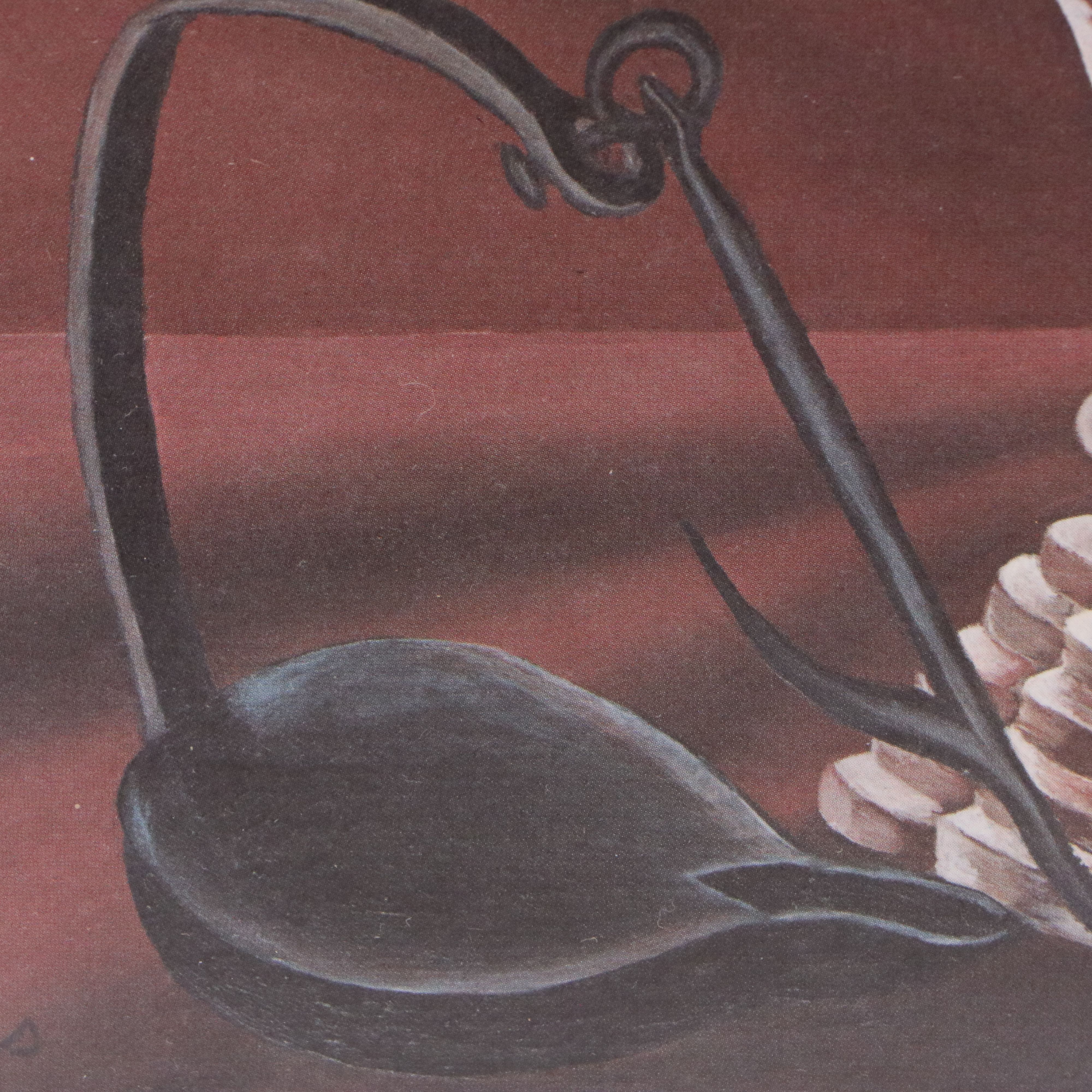 Nellie Meadows Offset Lithograph "Let There Be Light"