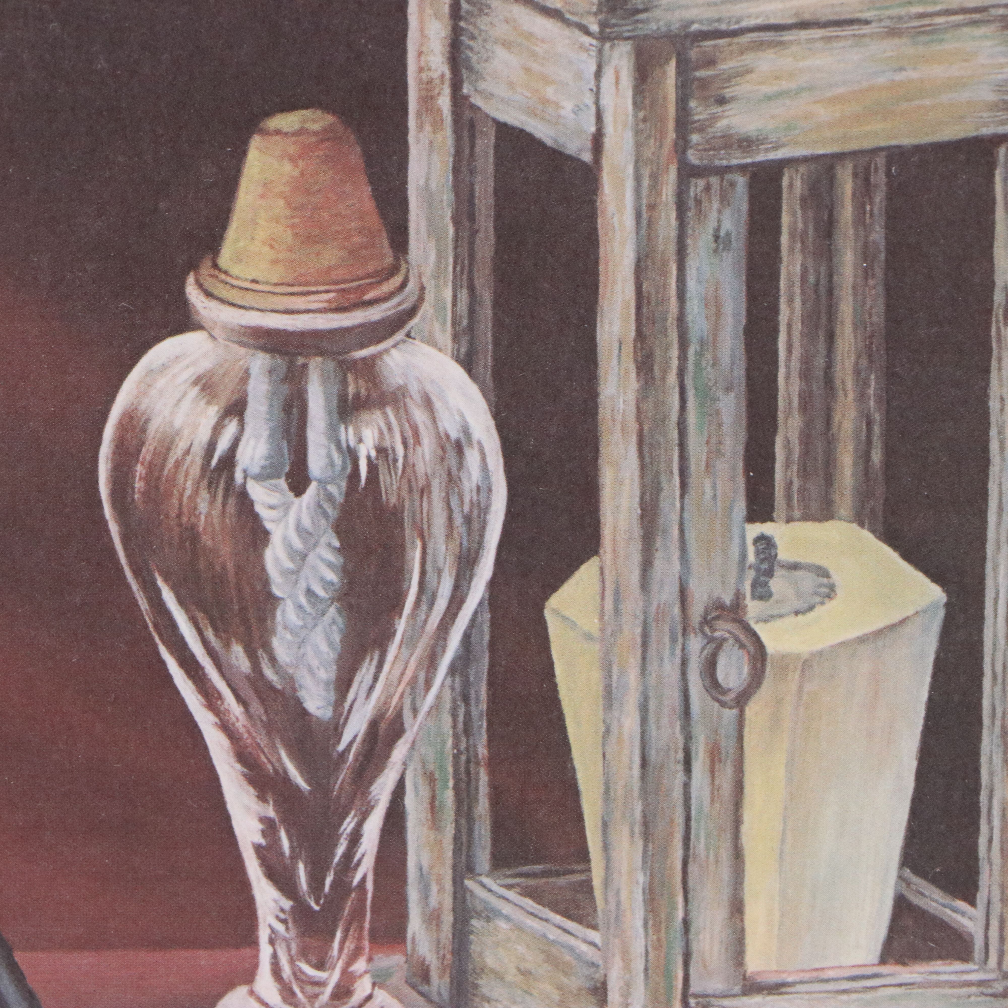 Nellie Meadows Offset Lithograph "Let There Be Light"