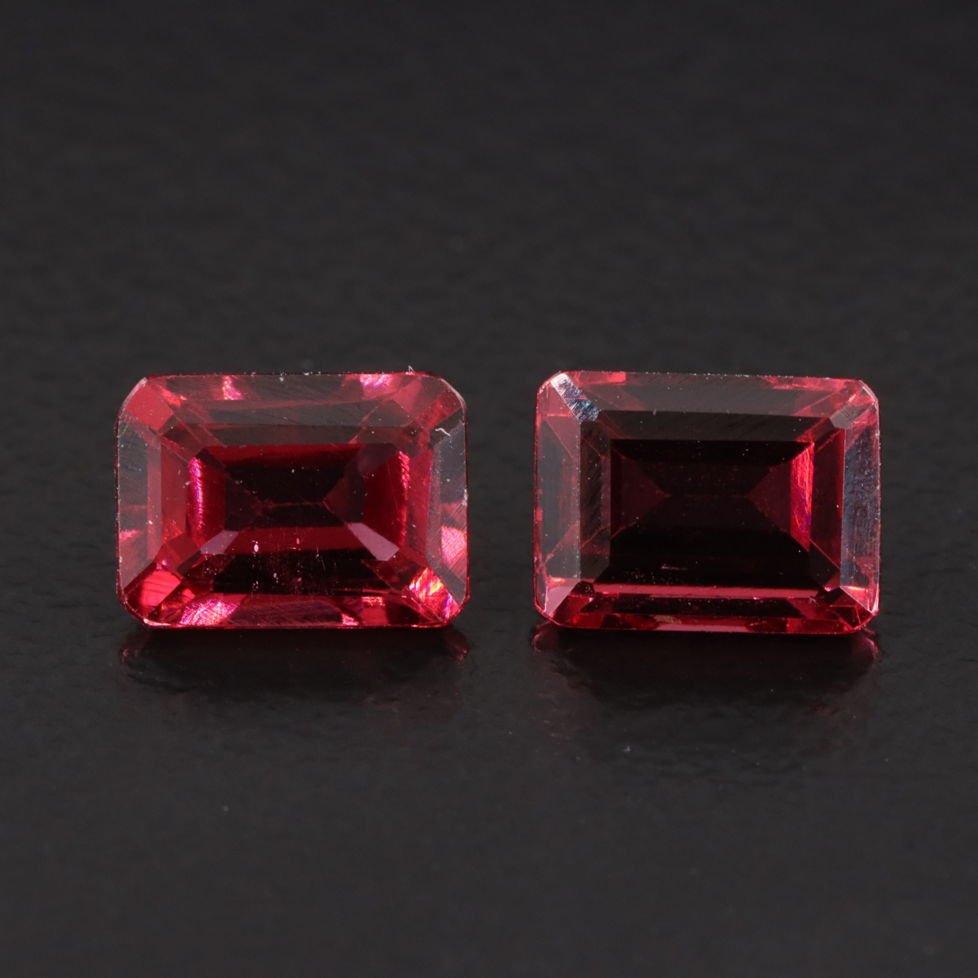 Loose 2.99 CTW Garnet Pair