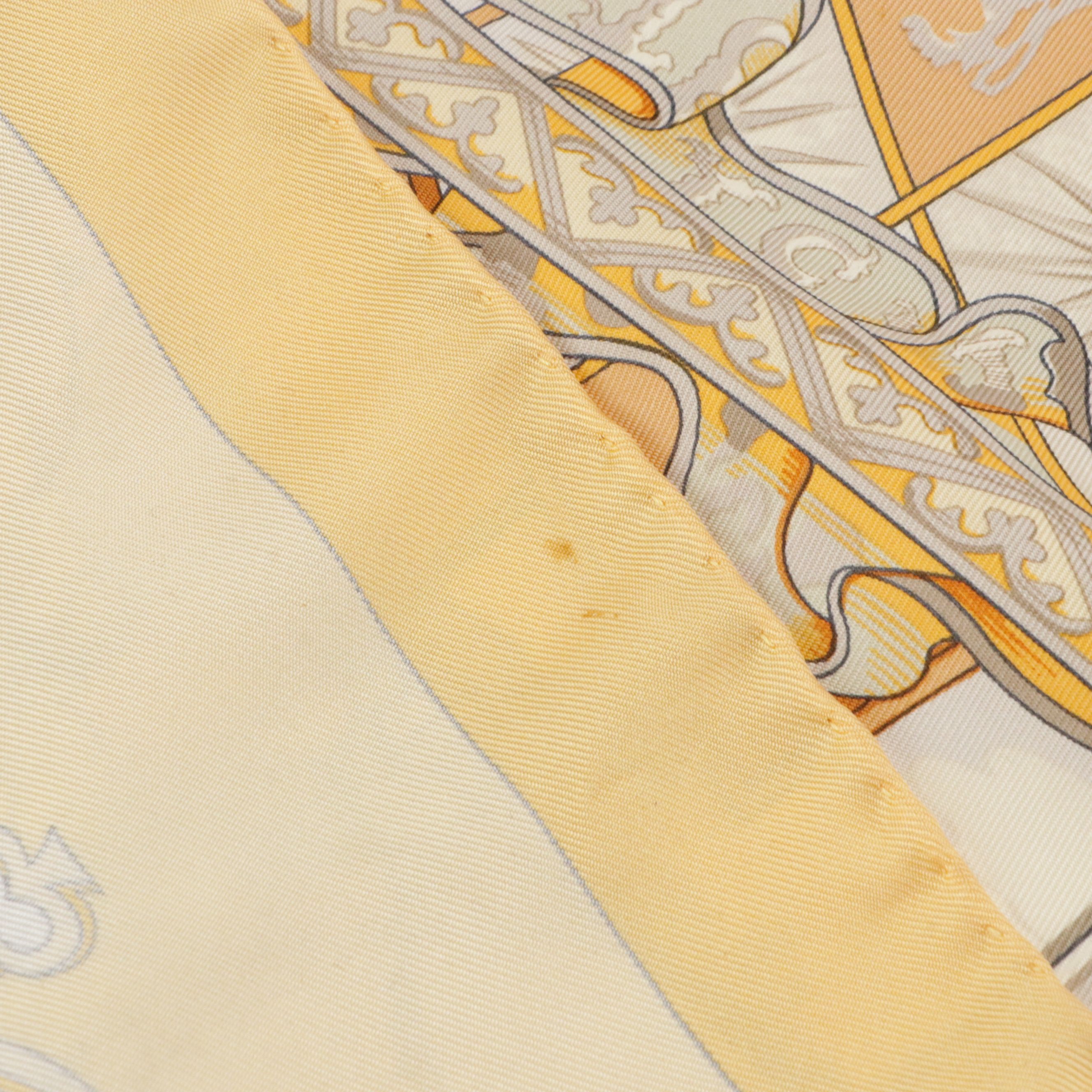 Hermès "La Vie à Cheval" Scarf 90 in Silk Twill