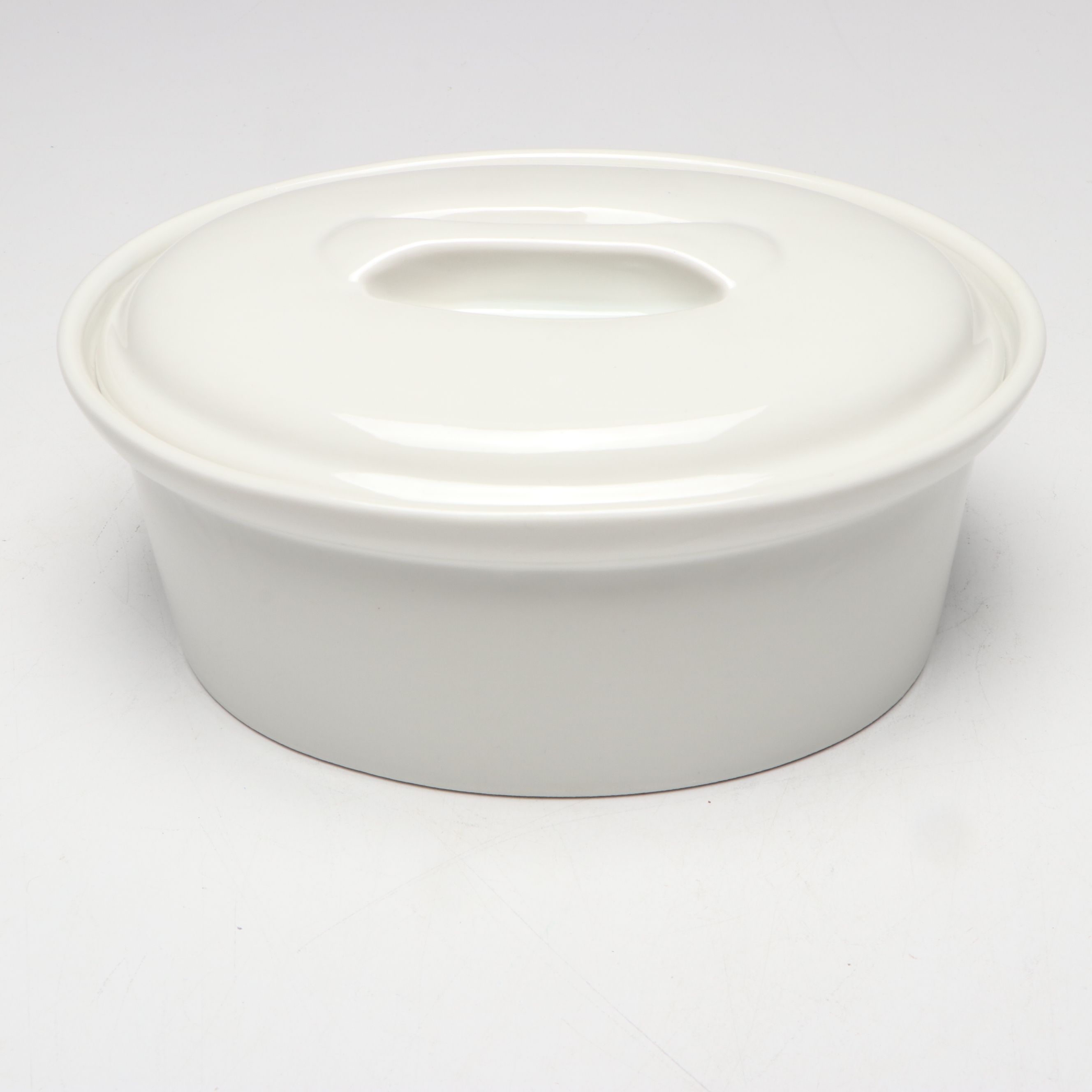 Le Creuset "Cerise" Ceramic Storage Jars with Apilco Porcelain Casserole