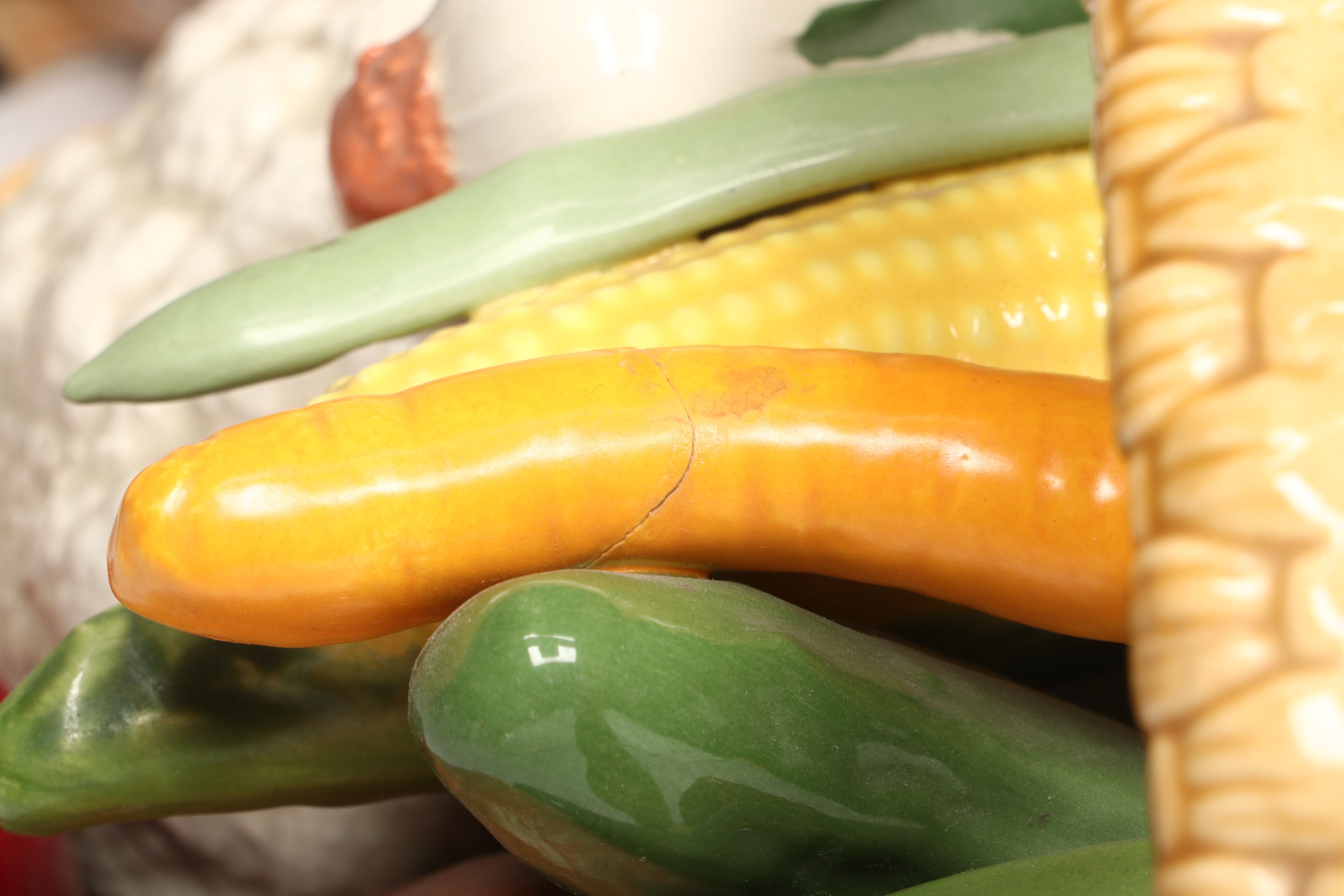 AMC-NY Cookie Jar, Ceramic Vegetable Basket and More Farmhouse Décor