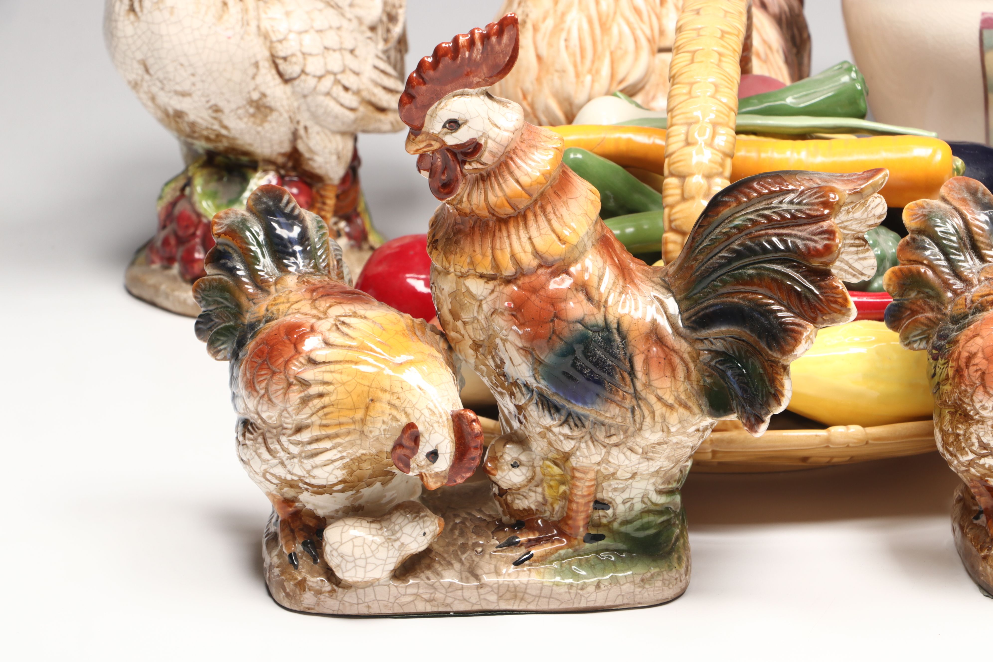 AMC-NY Cookie Jar, Ceramic Vegetable Basket and More Farmhouse Décor