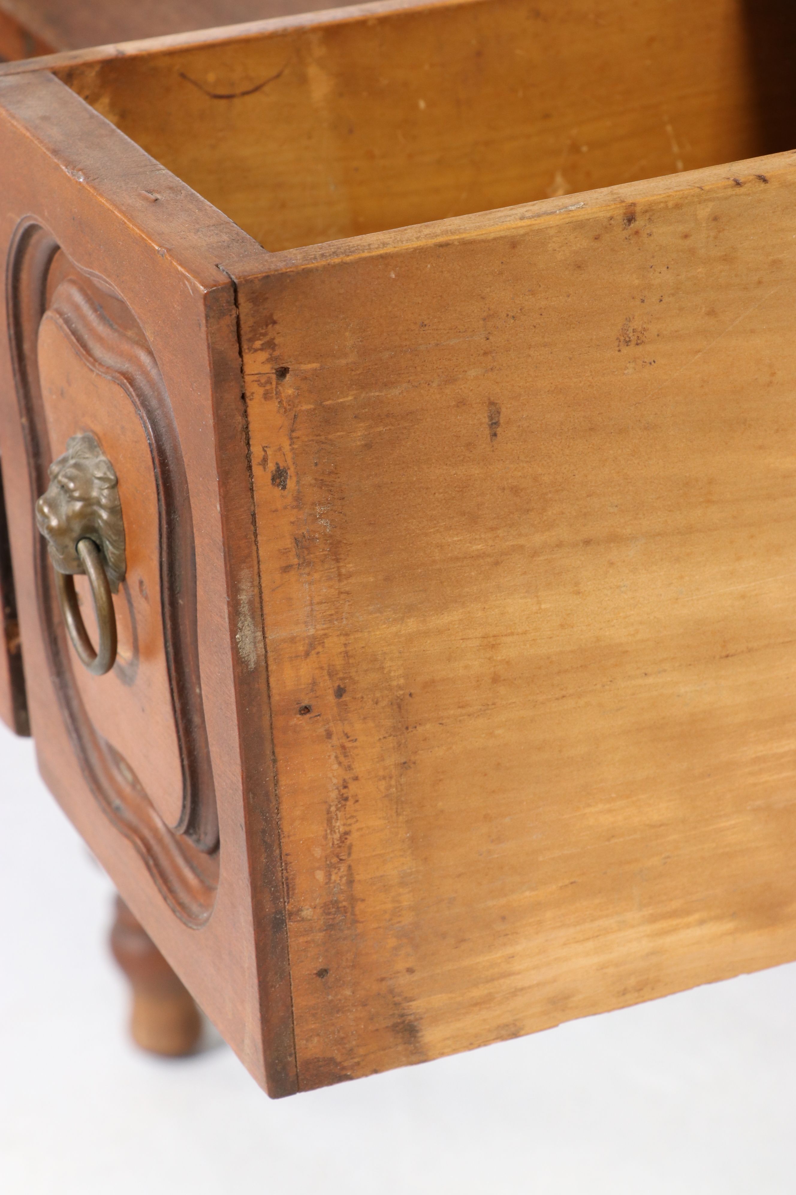 Colonial Revival Style Secretary Desk with Sheraton Style Chair, 20th Century