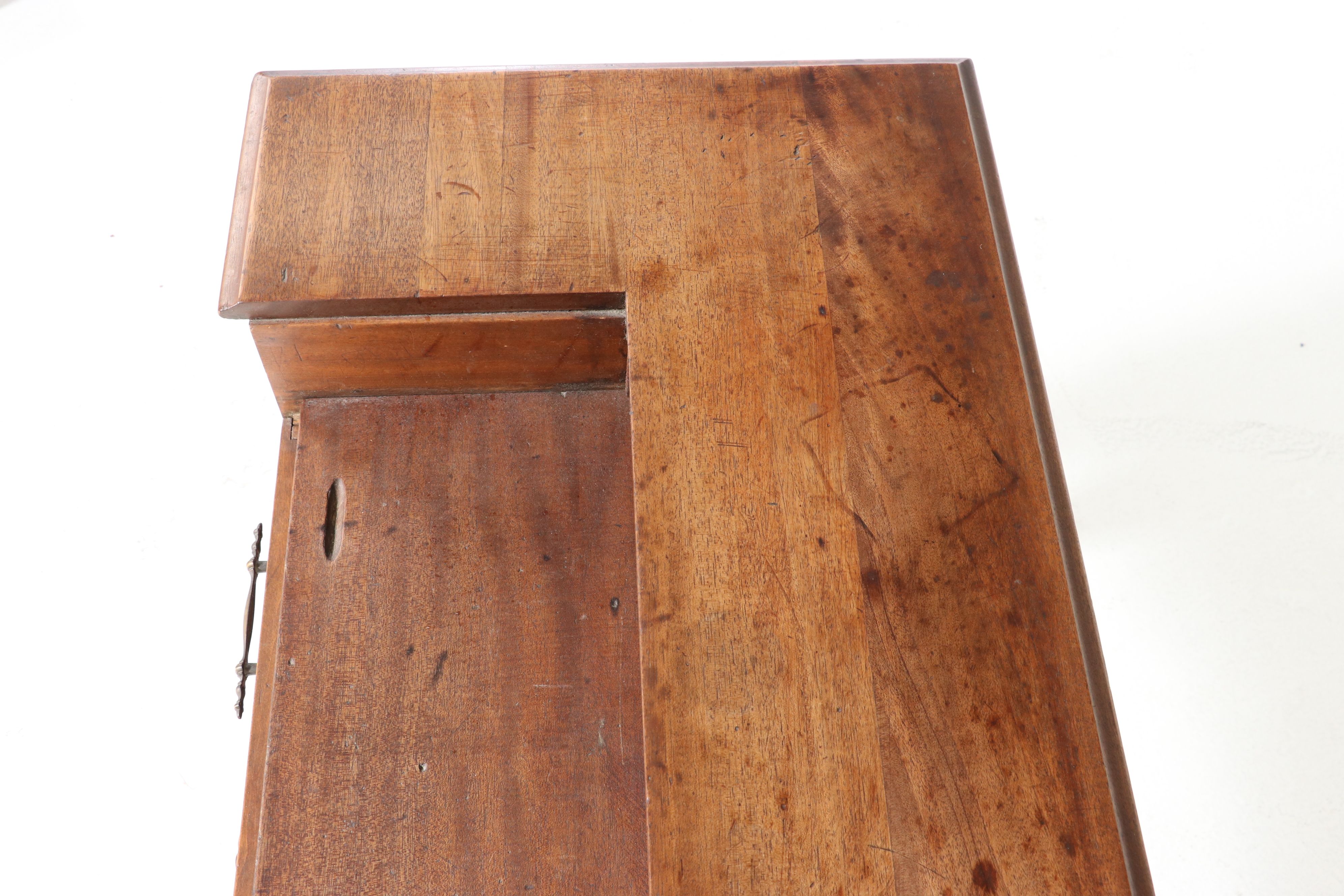 Colonial Revival Style Secretary Desk with Sheraton Style Chair, 20th Century