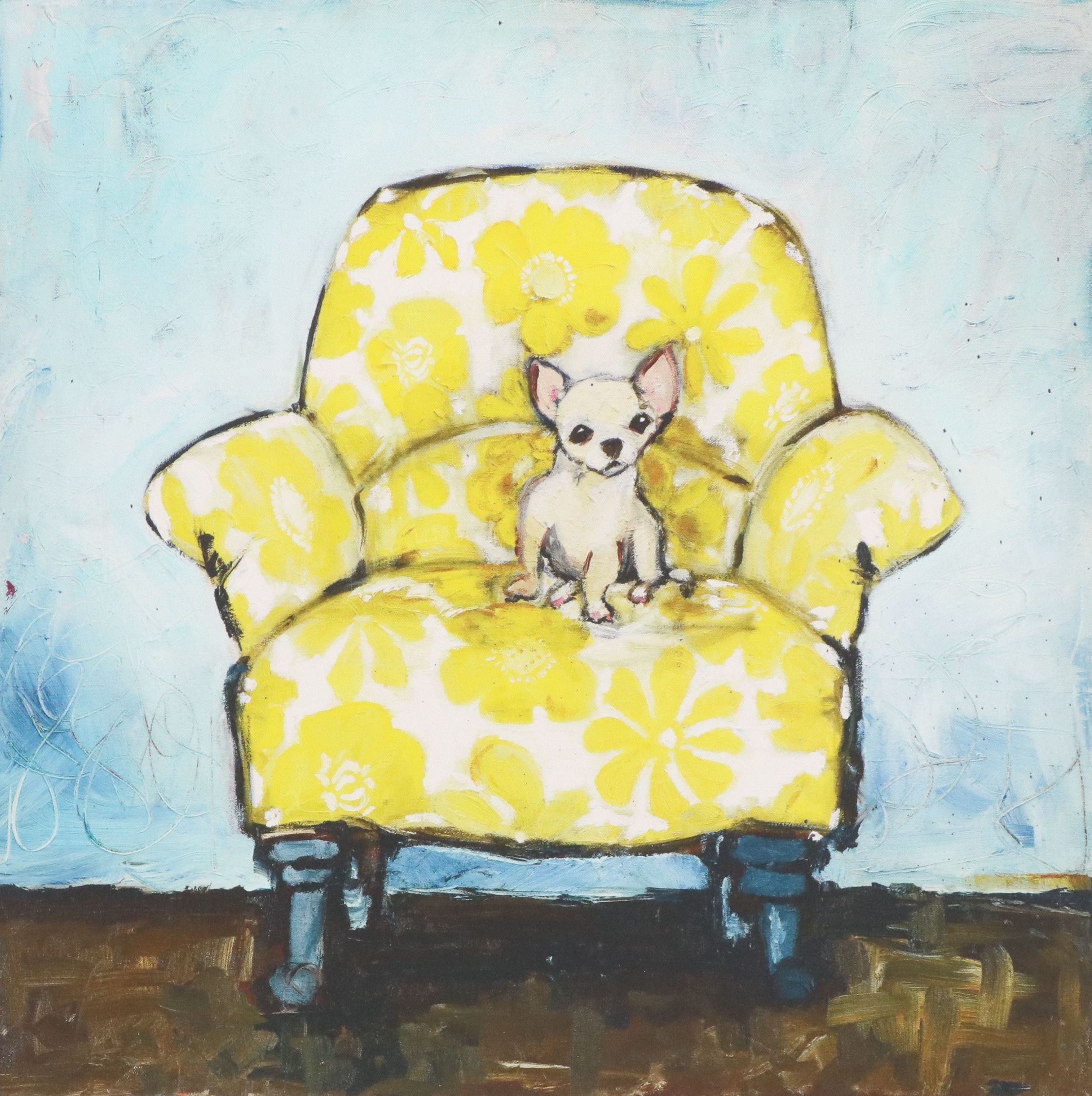 After Tori Campisi Giclée "Marmont Hill Dog Allowed In"