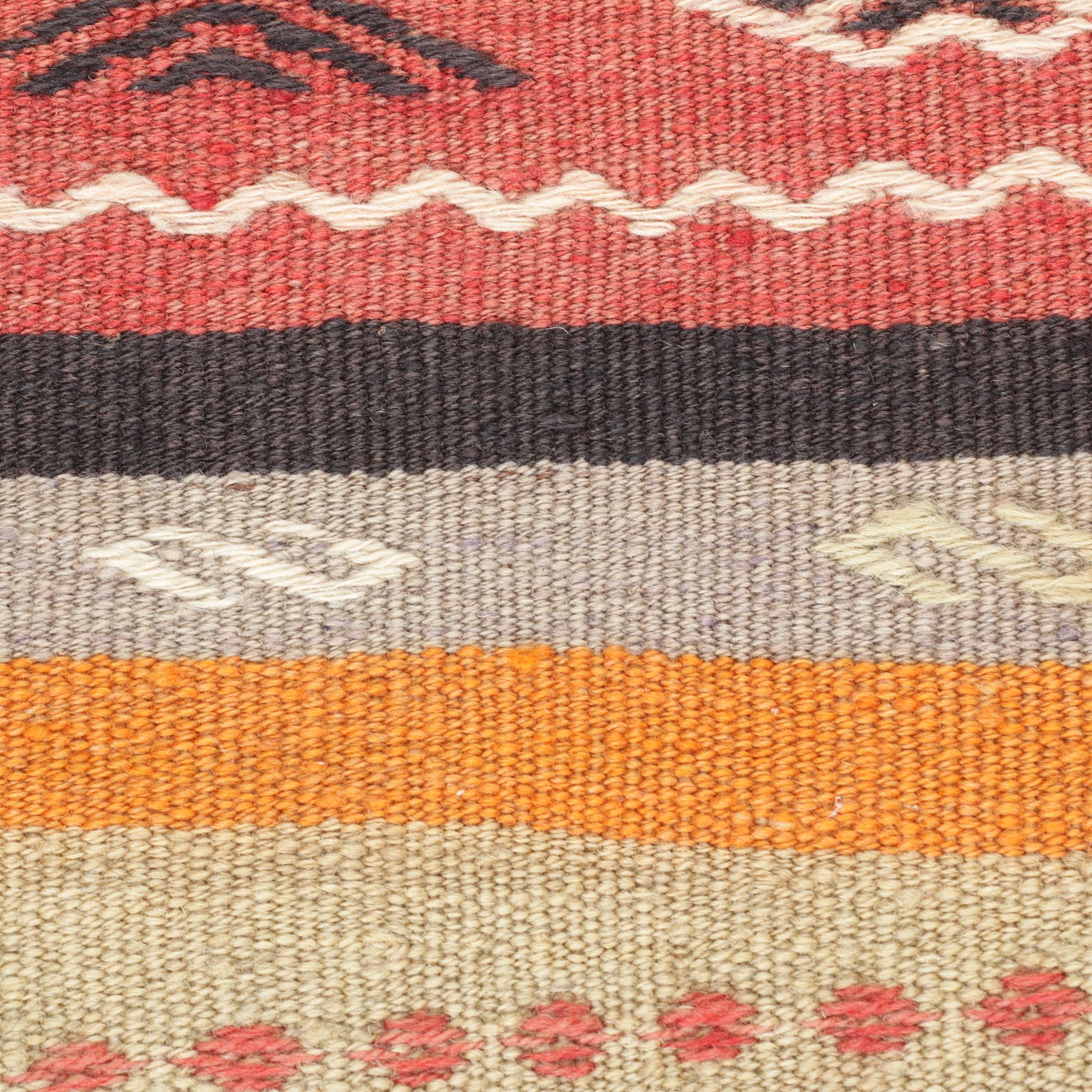 Hand-Pieced Kilim Rug Remnant Pillow Covers