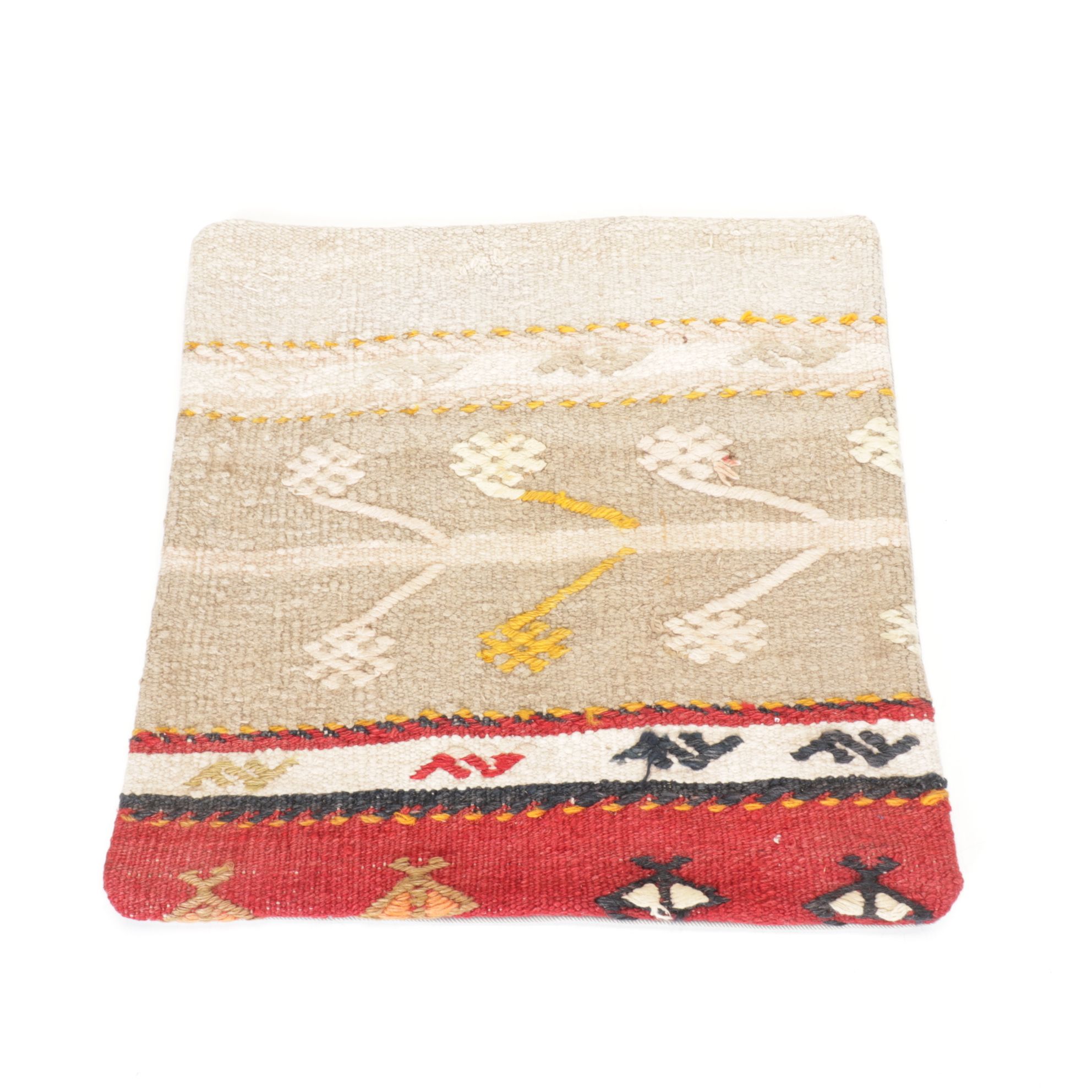 Hand-Pieced Kilim Rug Remnant Pillow Covers