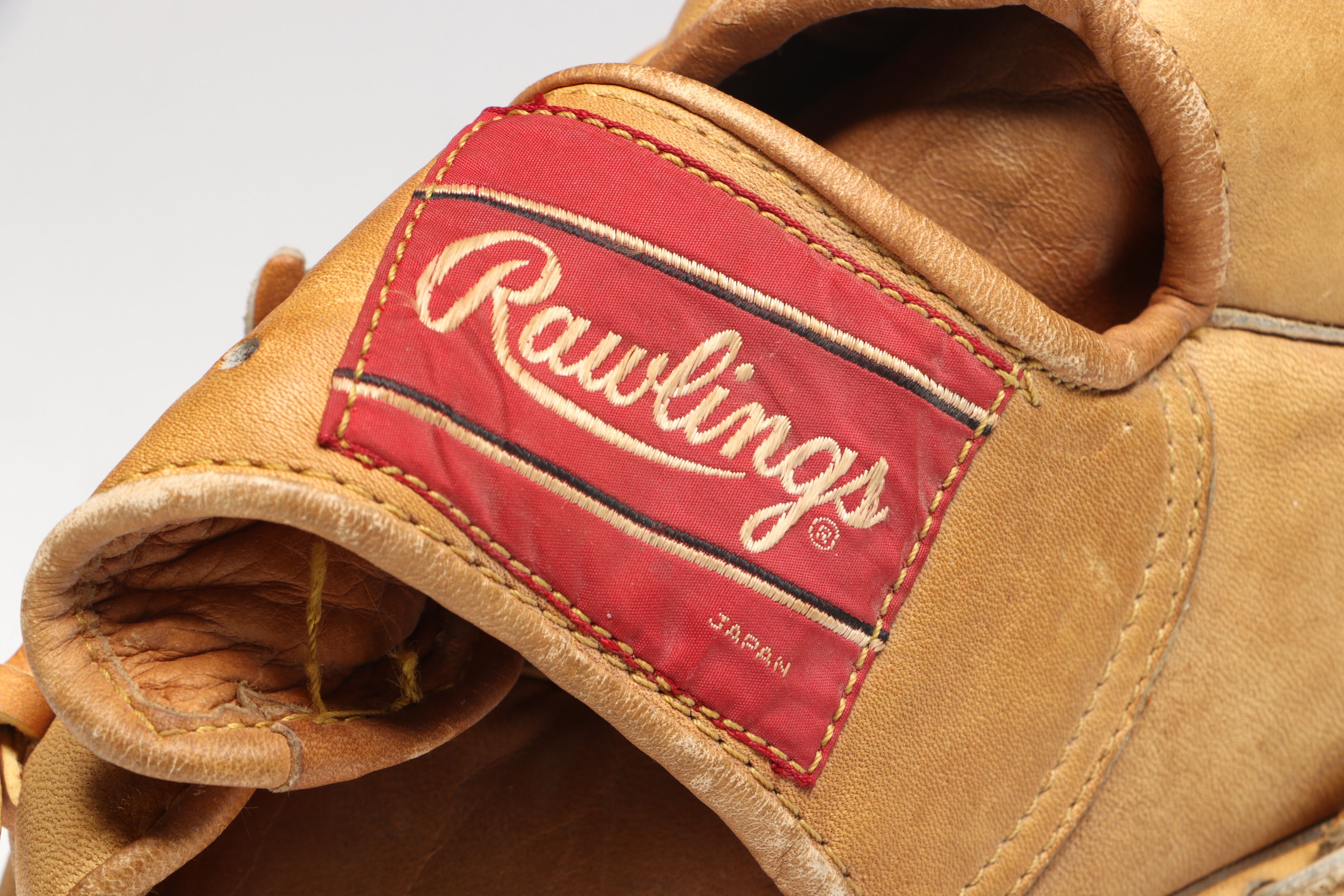 Rawlings Reggie Jackson Signature Baseball Glove with More Baseball Collectibles