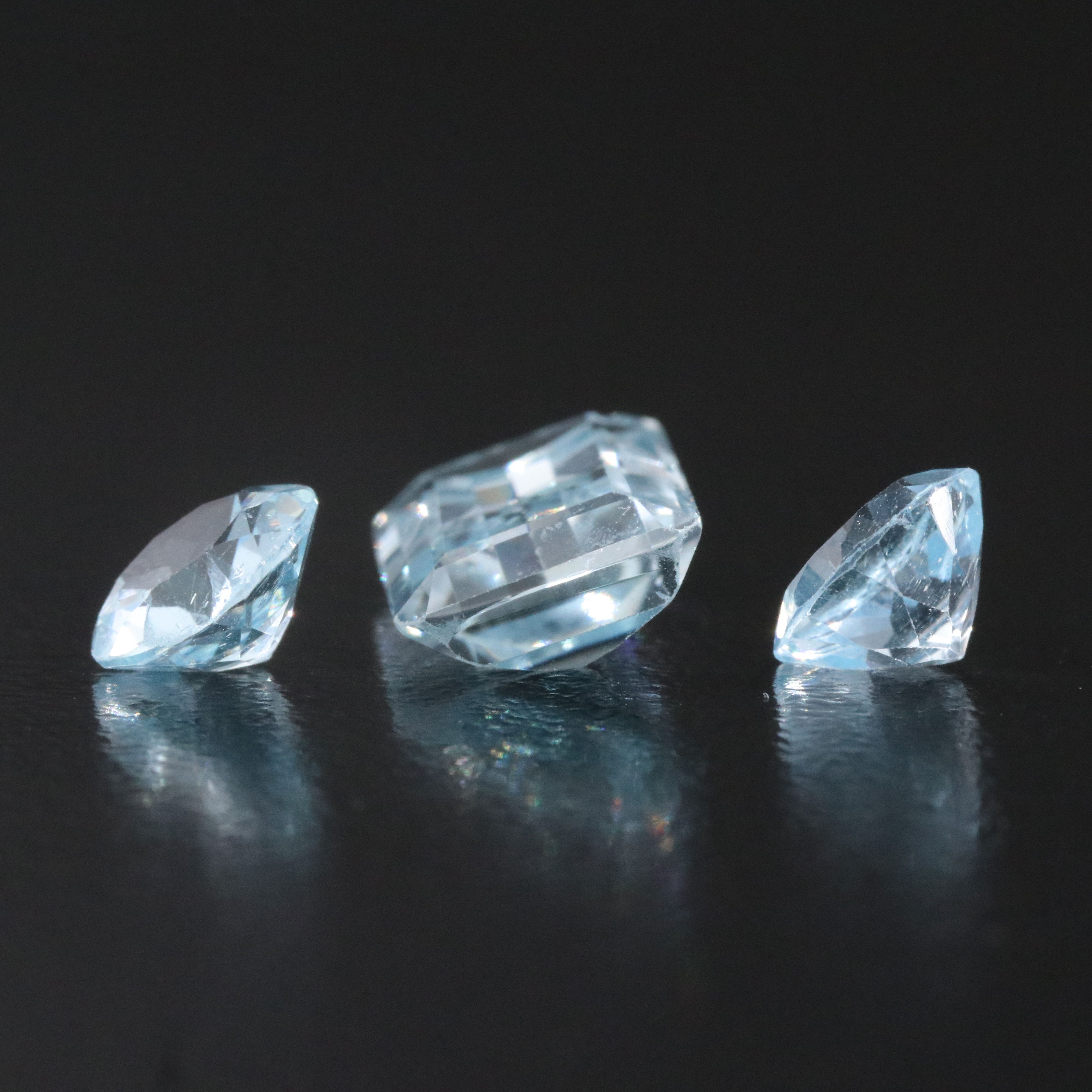 Loose 7.34 CTW Topaz Lot