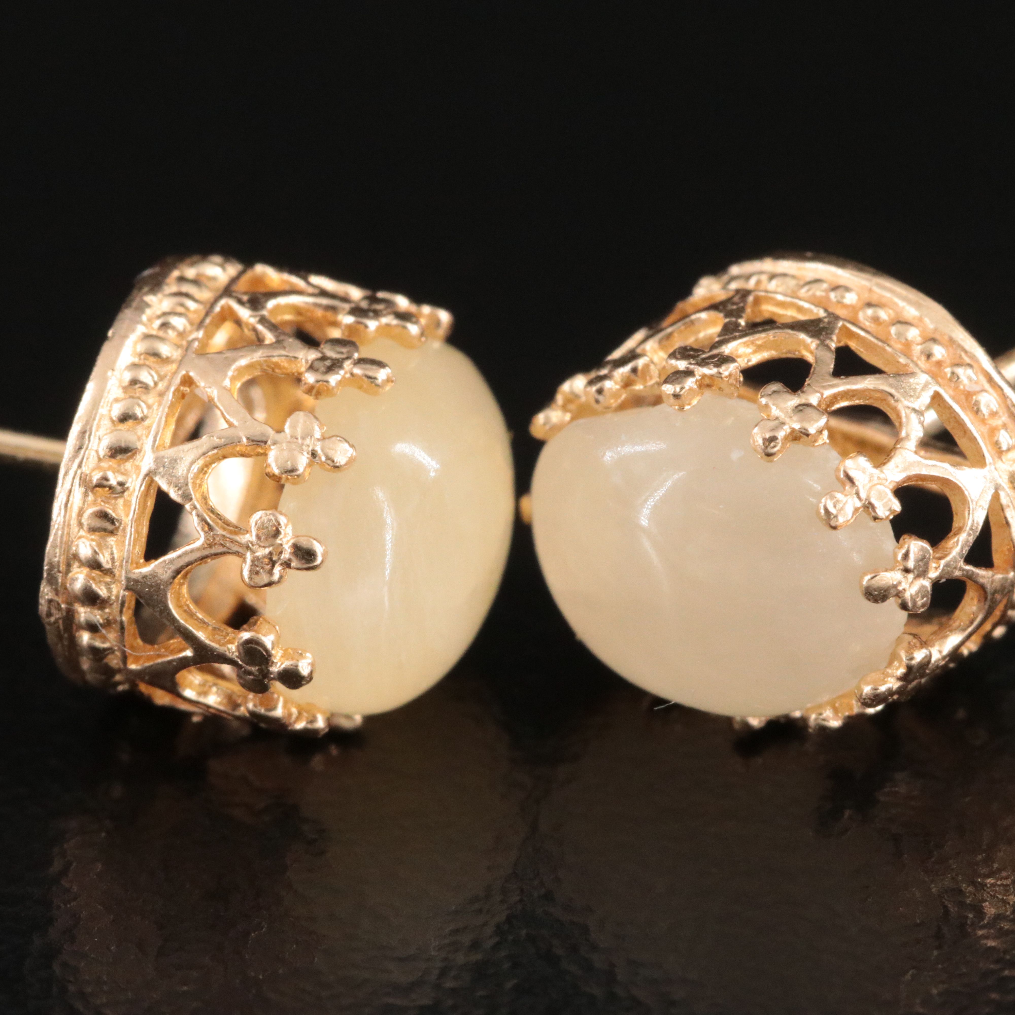 14K Citrine Earrings