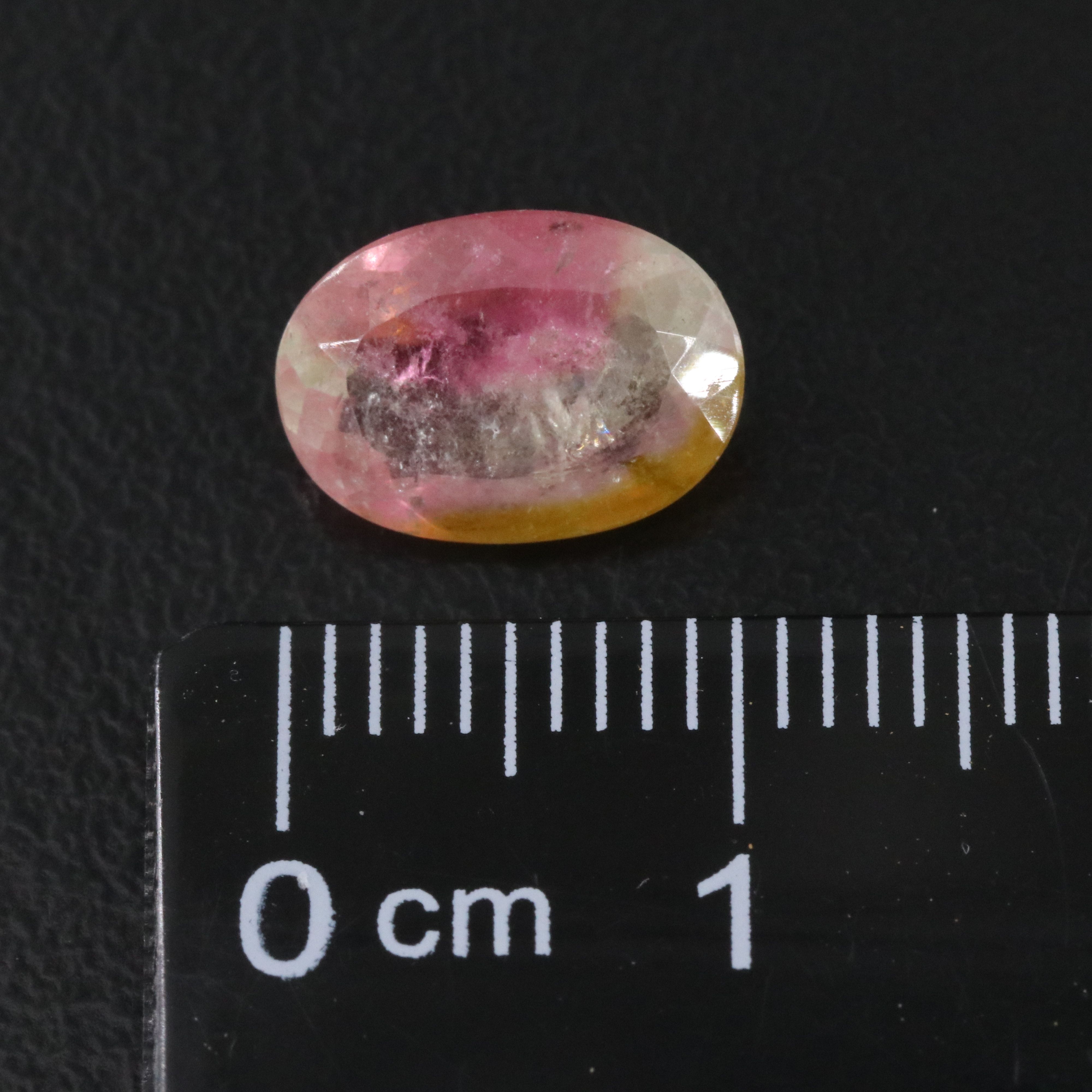 Loose 4.63 CTW Bi-Color Tourmaline Pair