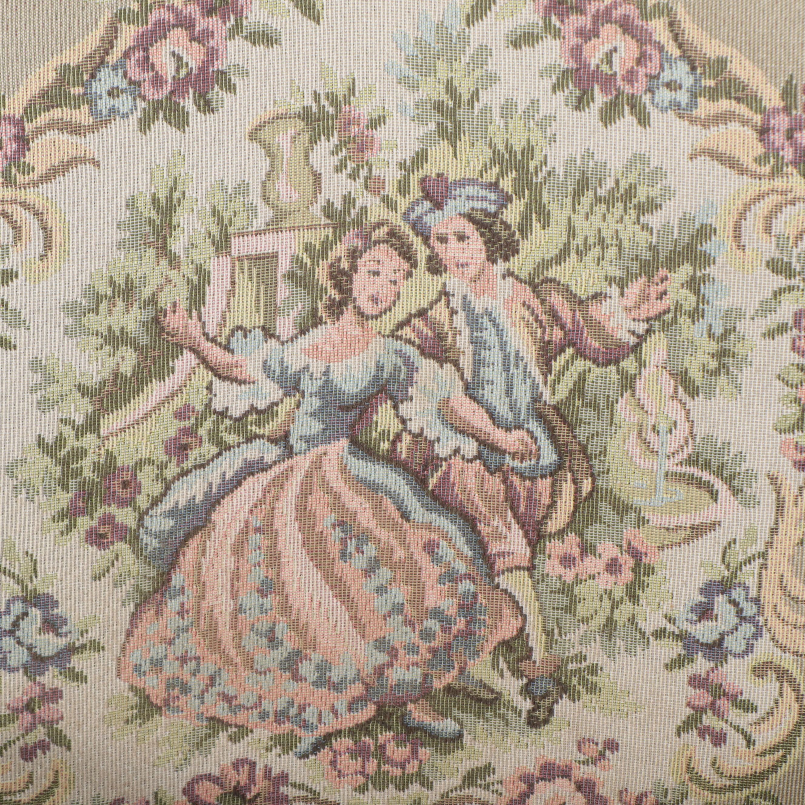 Pair of Italian Louis XV Style Fauteuils, Late 20th Century