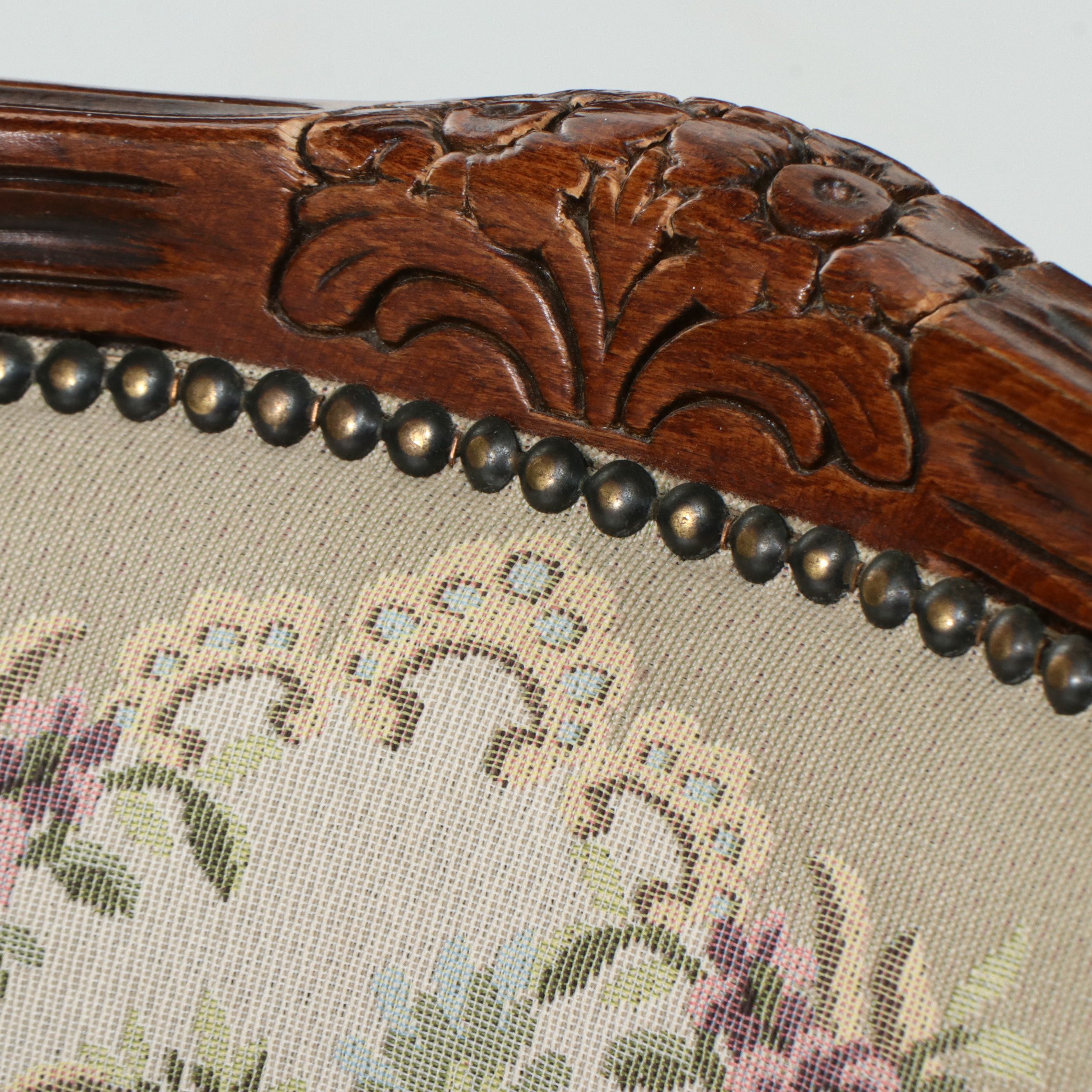 Pair of Italian Louis XV Style Fauteuils, Late 20th Century