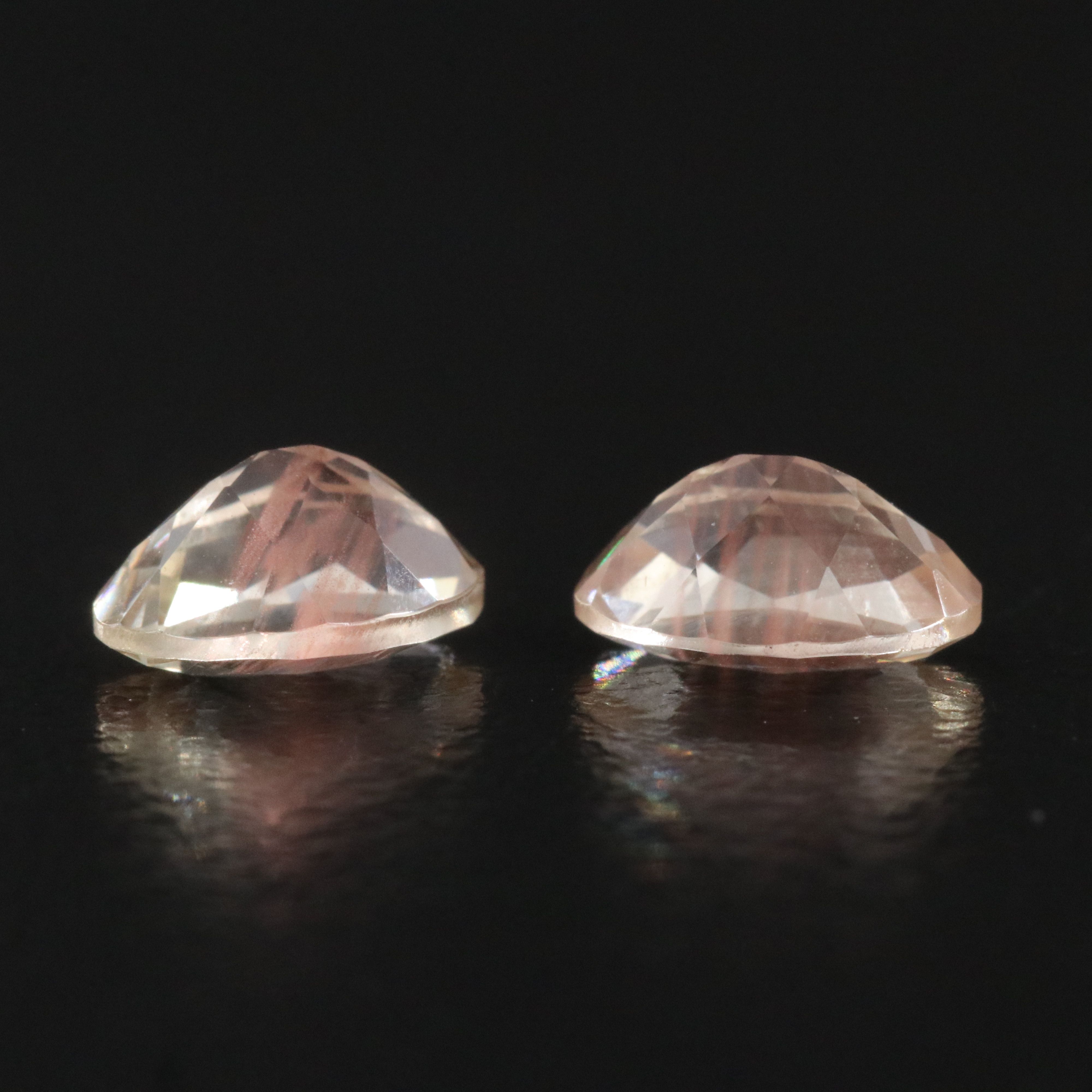 Loose 1.46 CTW Sunstone Pair