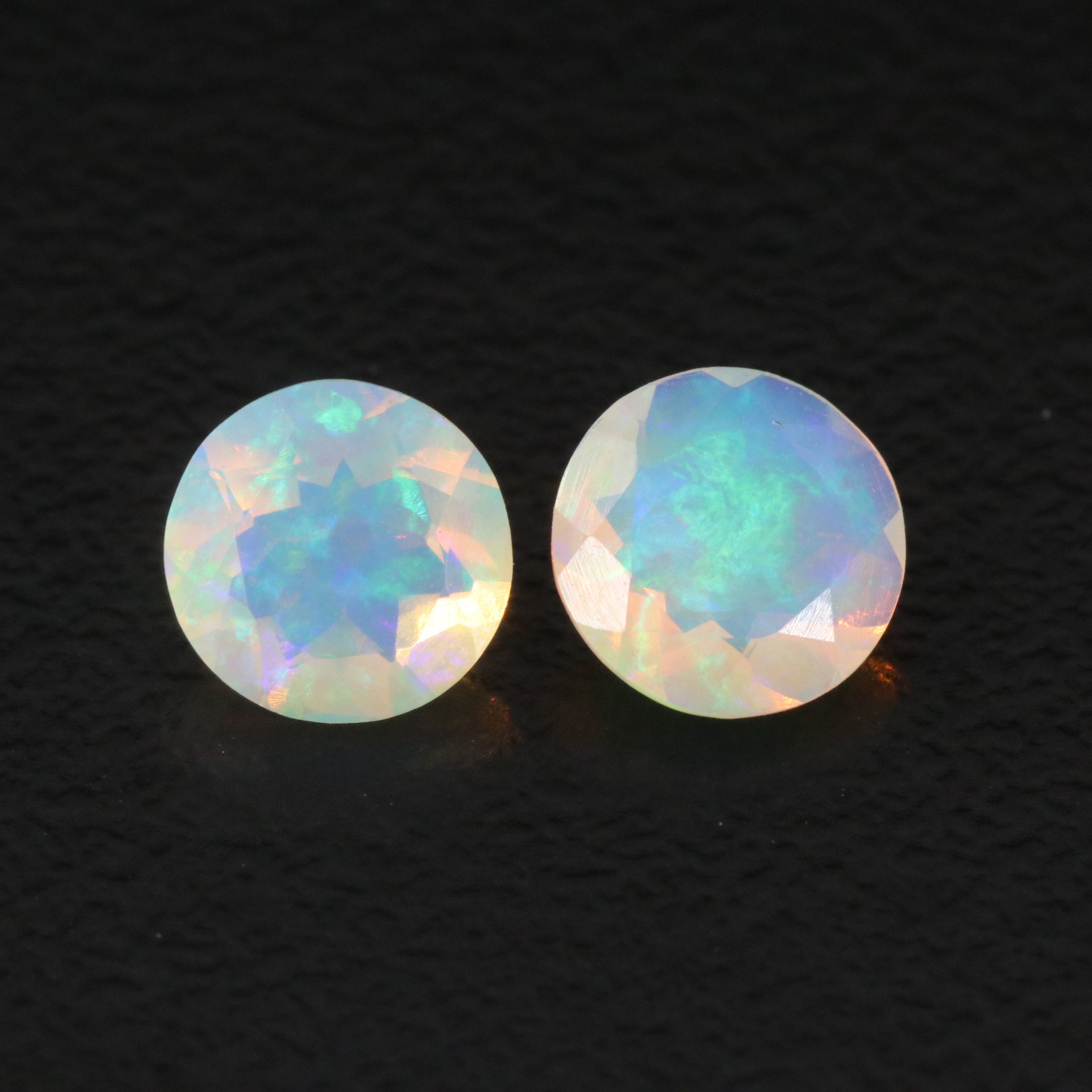 Loose 0.90 CTW Opal Pair
