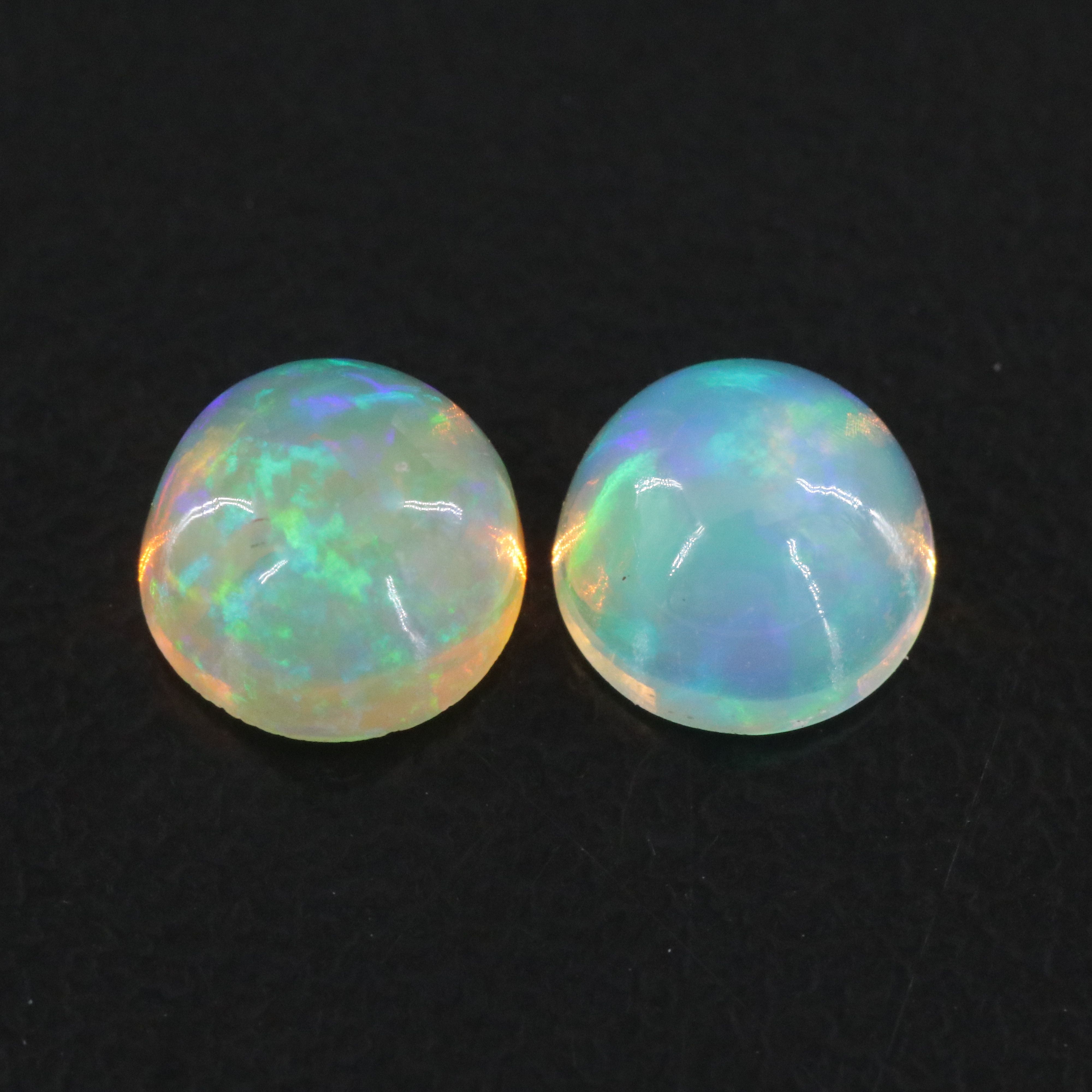 Loose 1.37 CTW Opal Pair