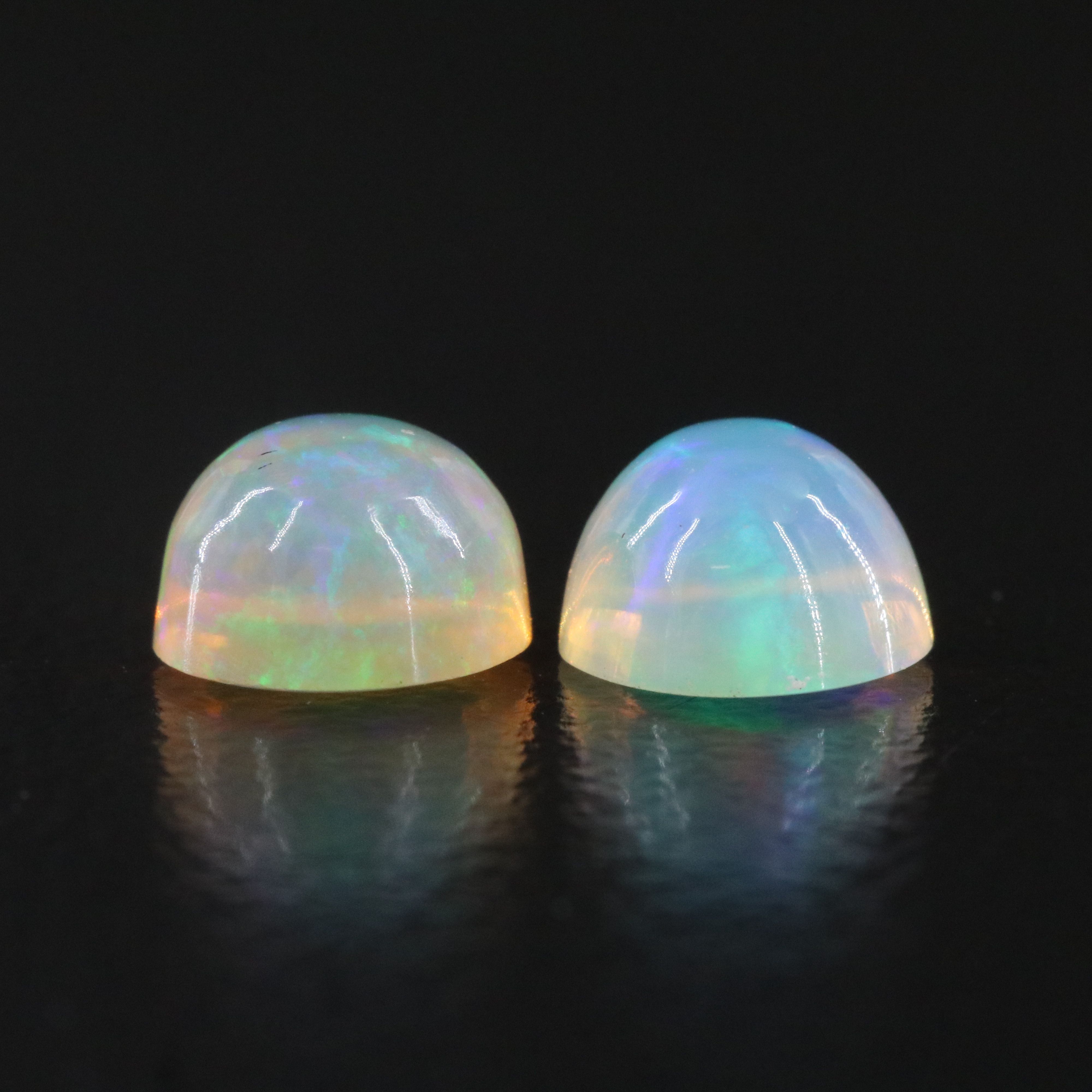 Loose 1.37 CTW Opal Pair