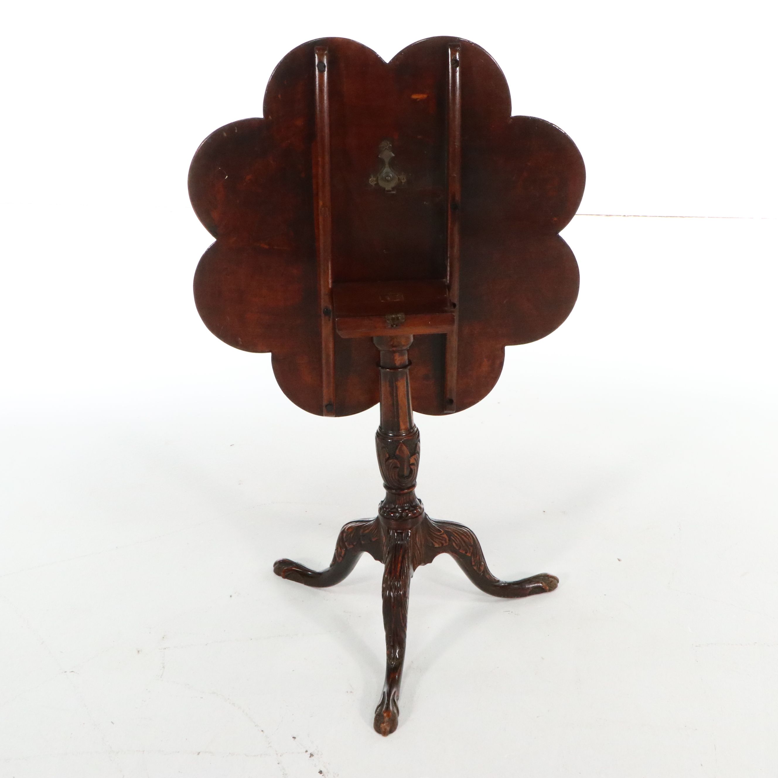 Carved Wooden Tea Table