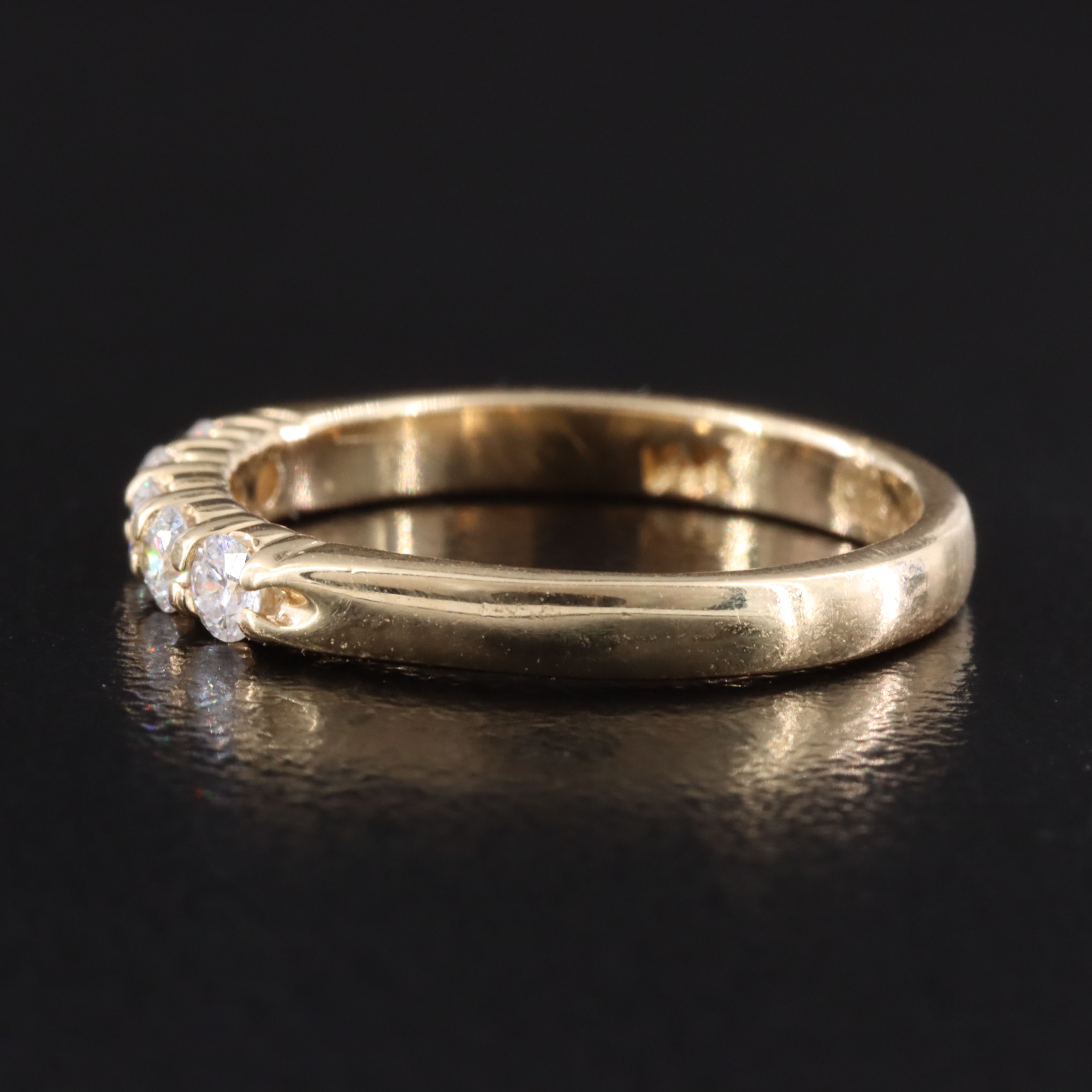 14K 0.20 CTW Diamond Band