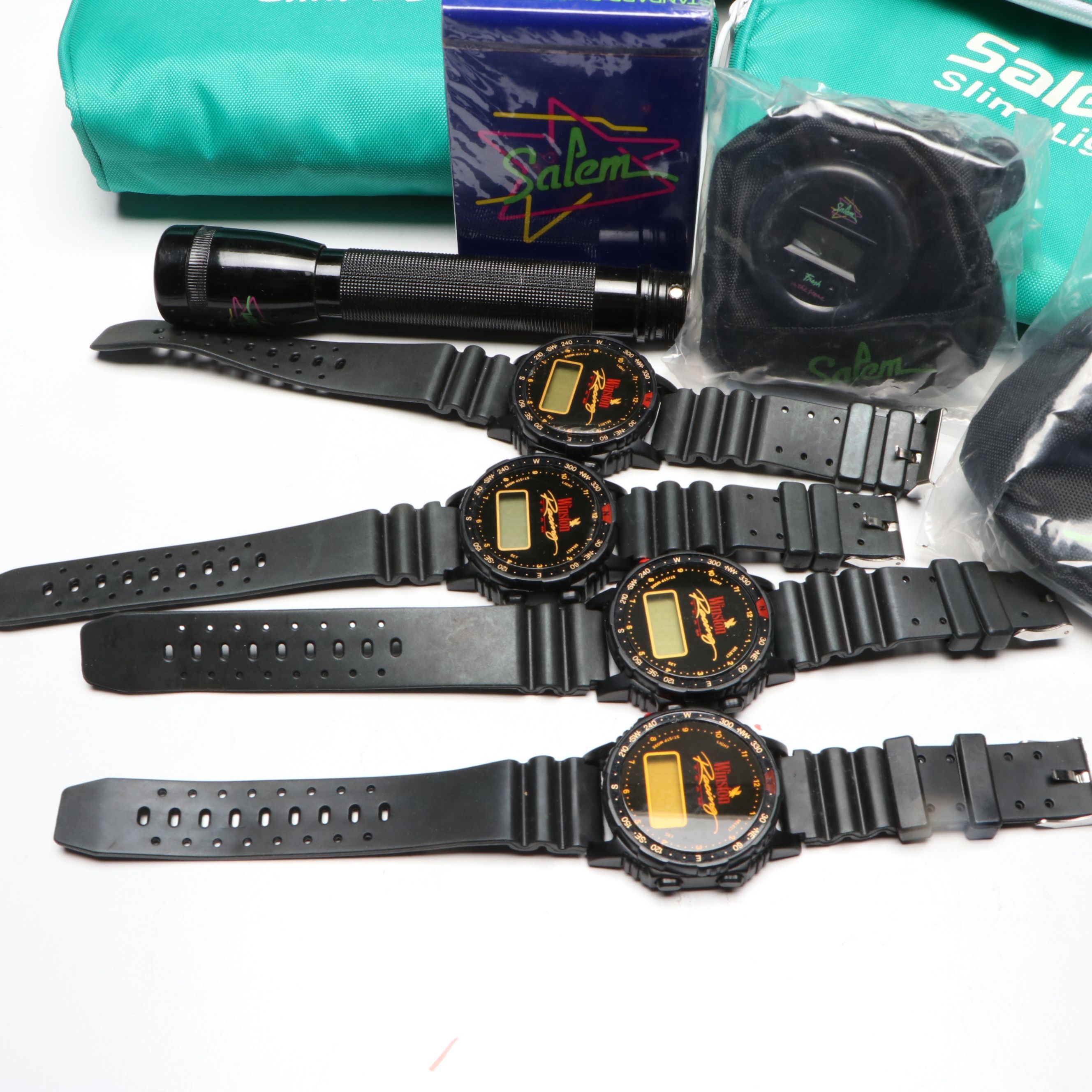 Salem Tumblers, Watches, Playing Cards and More Advertising Memorabilia