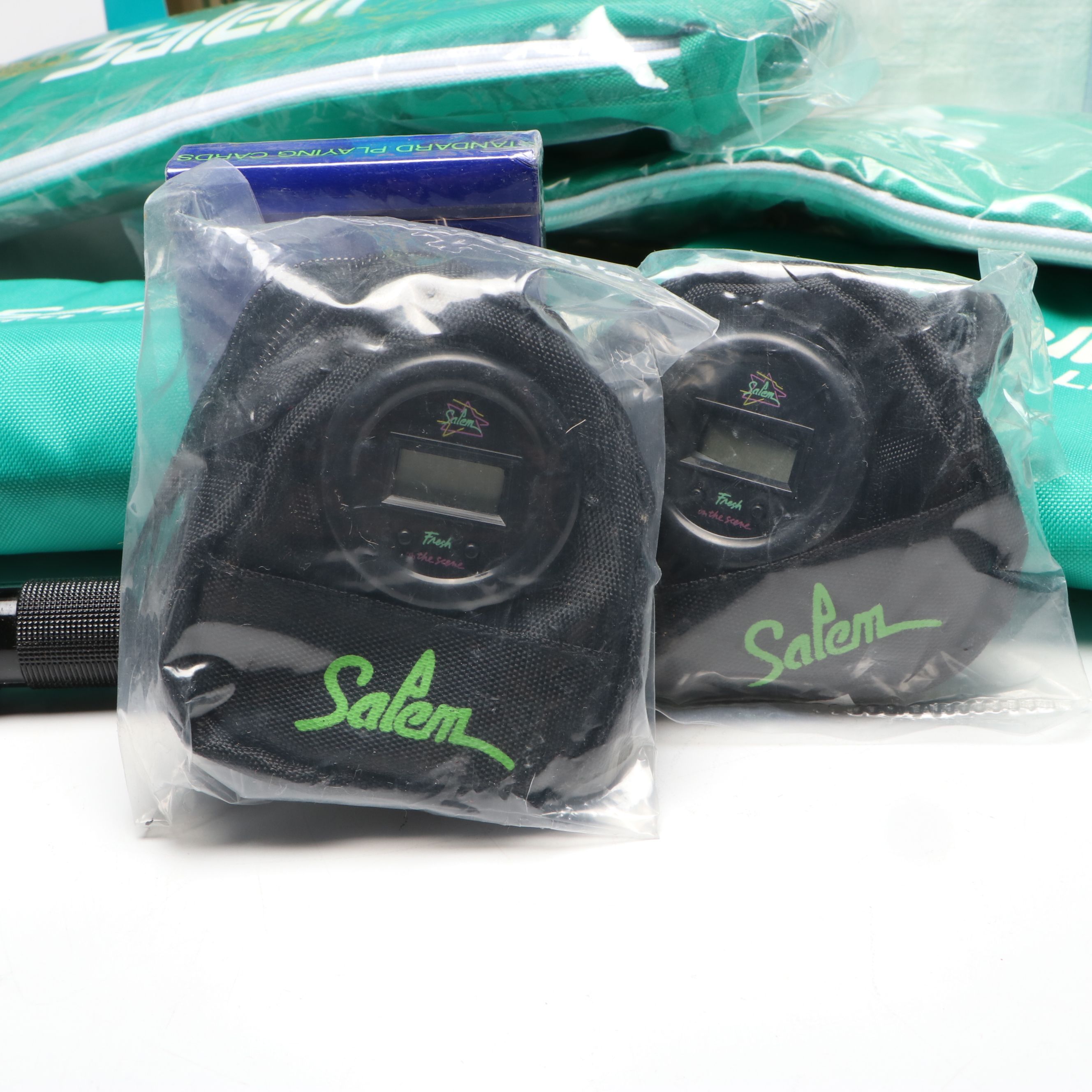 Salem Tumblers, Watches, Playing Cards and More Advertising Memorabilia