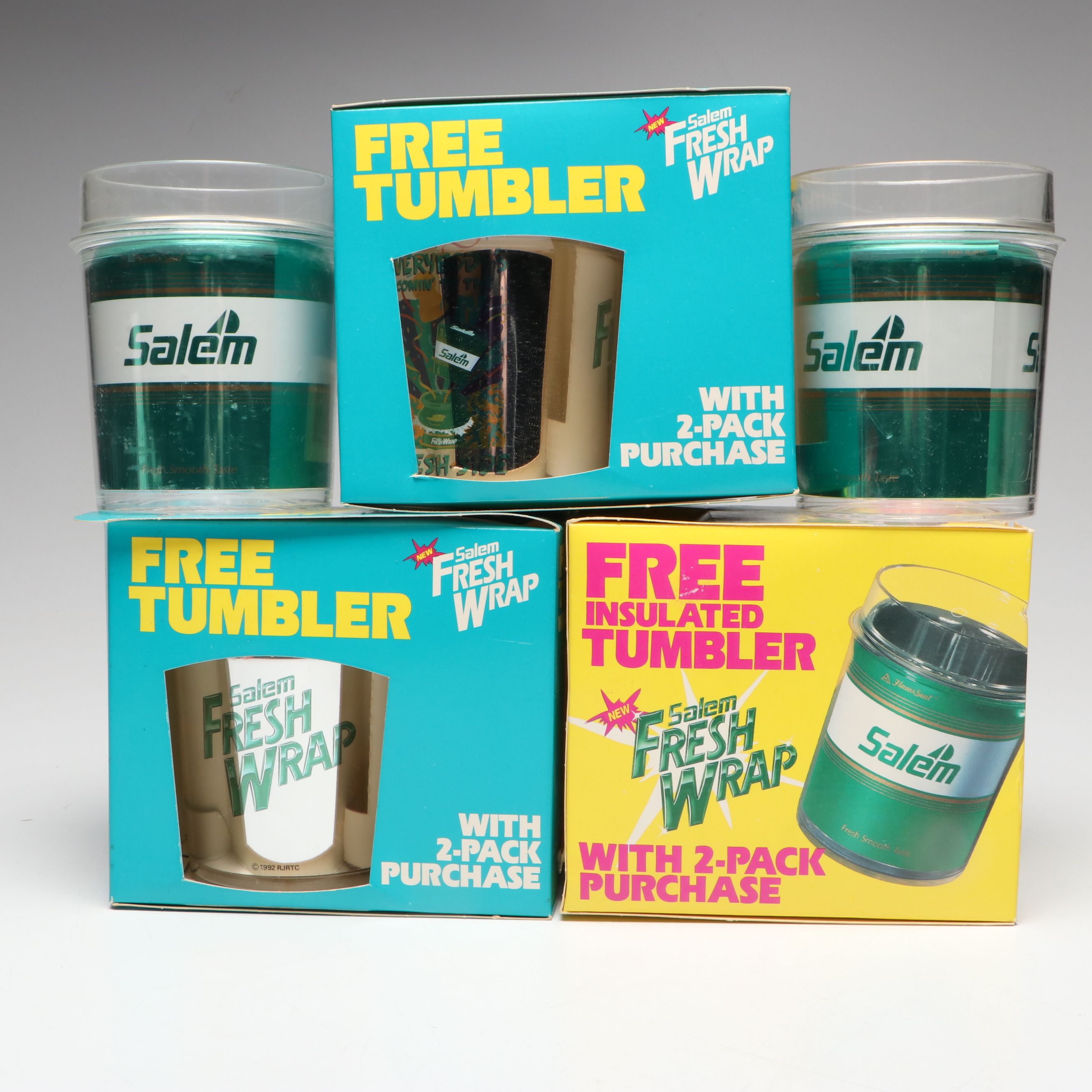 Salem Tumblers, Watches, Playing Cards and More Advertising Memorabilia