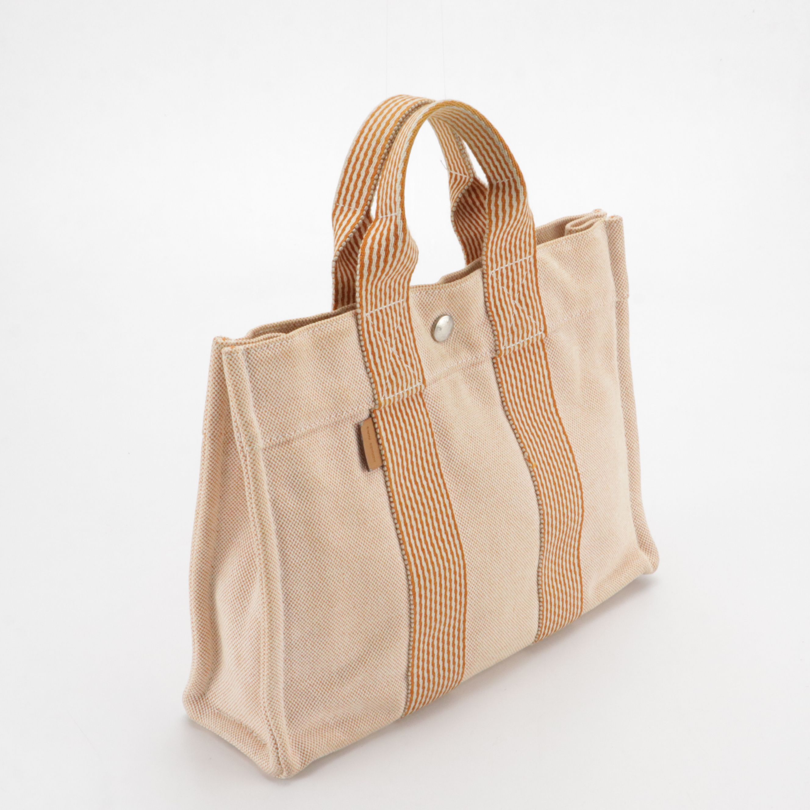 Hermès Cotton Toile Canvas Fourre Tout PM