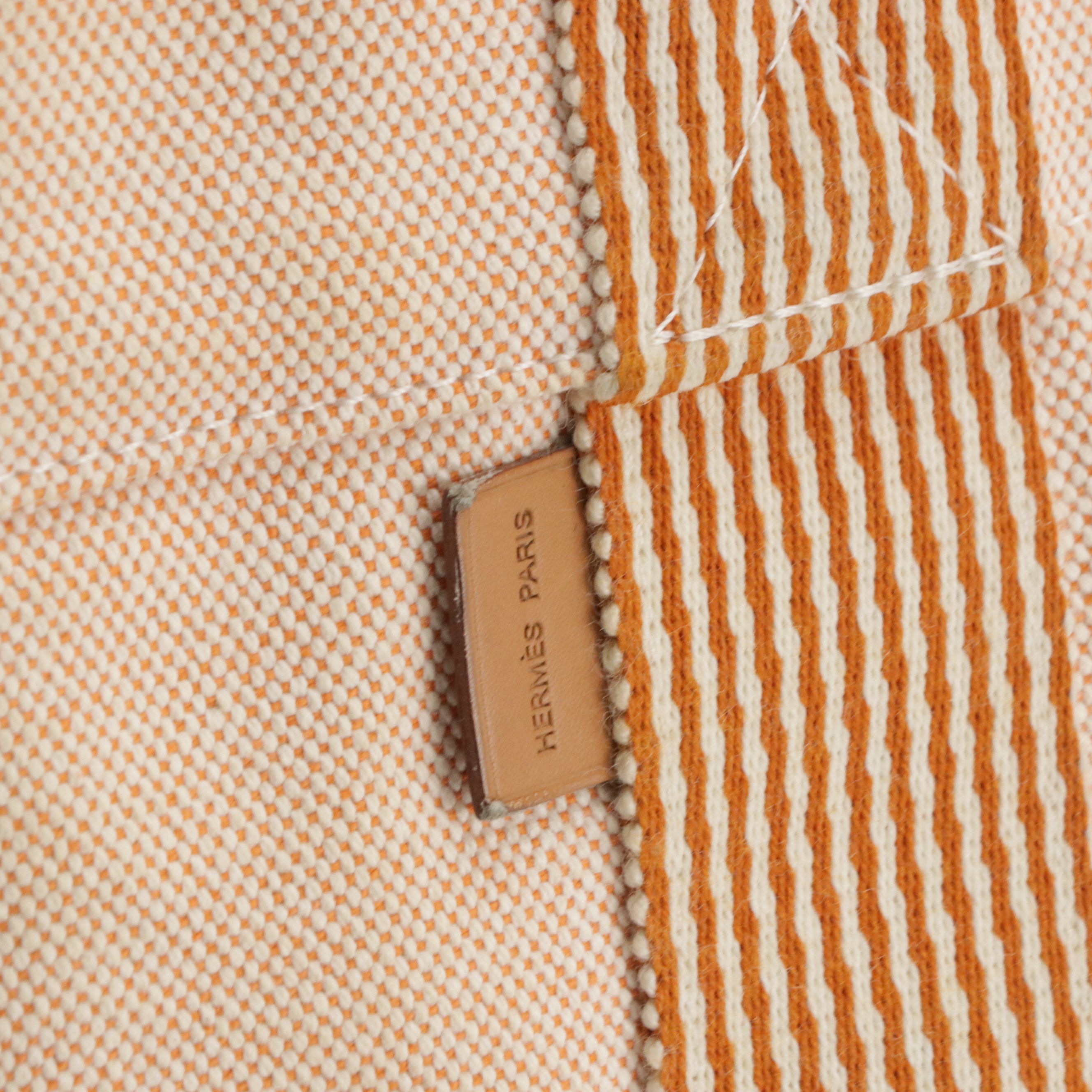 Hermès Cotton Toile Canvas Fourre Tout PM