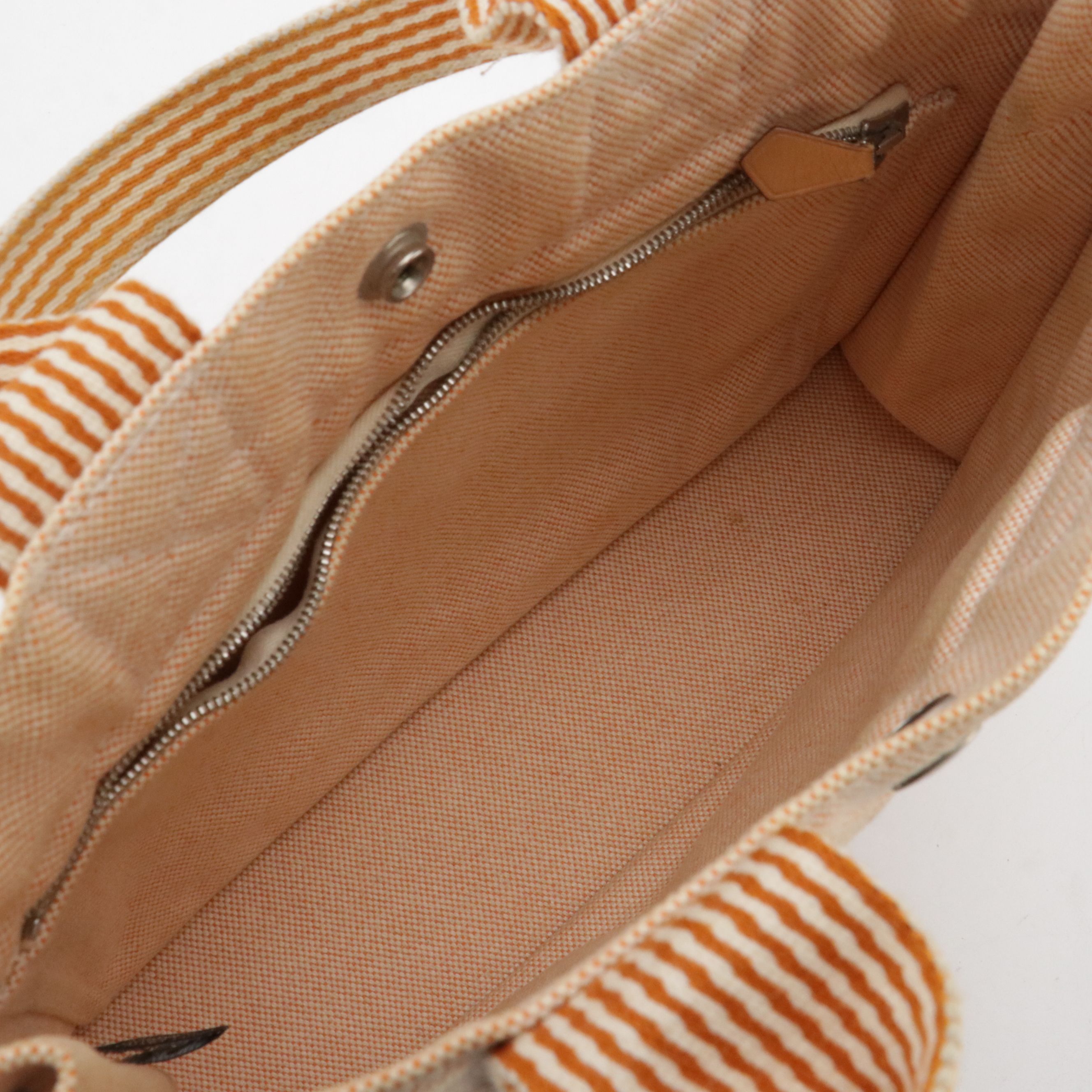 Hermès Cotton Toile Canvas Fourre Tout PM