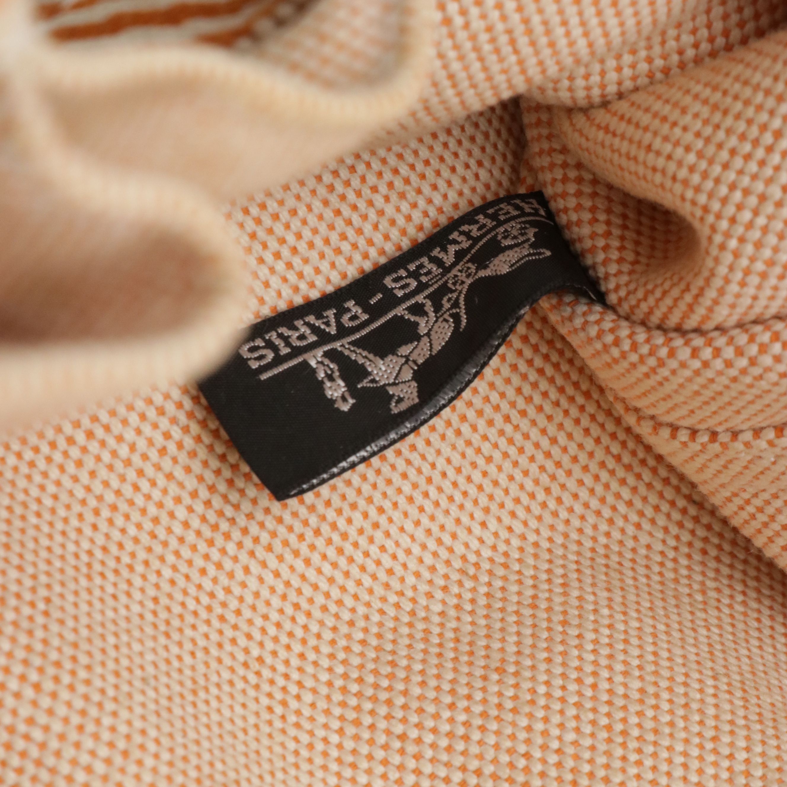 Hermès Cotton Toile Canvas Fourre Tout PM